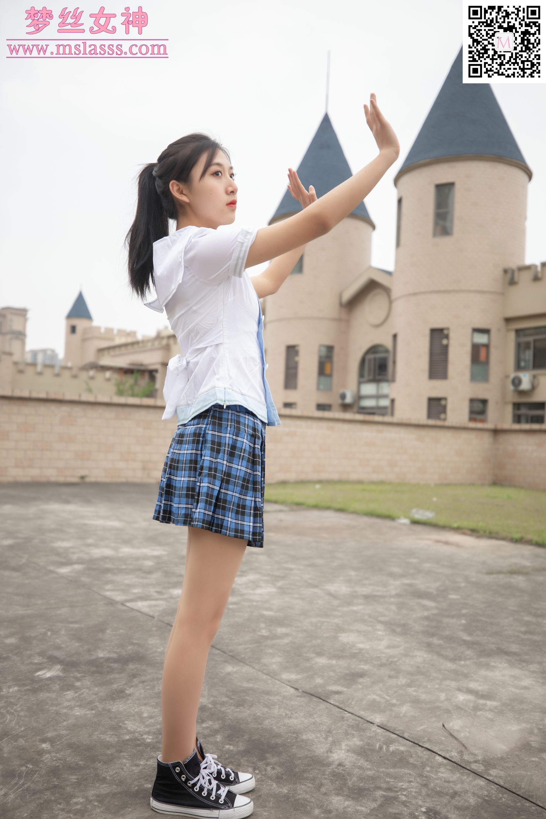 珂珂 匡威鞋女神-图5