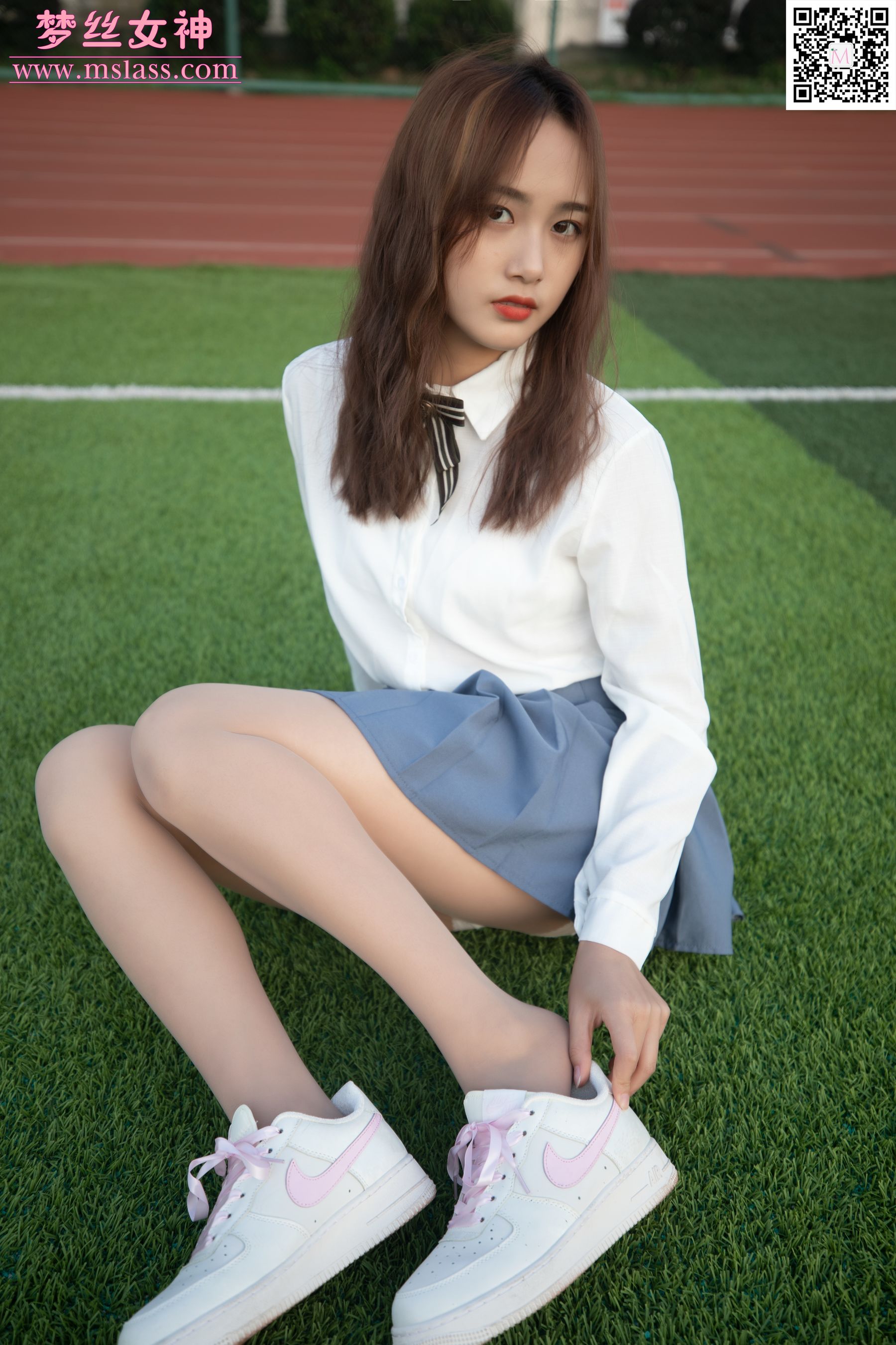 珂珂 粉NIKE女神-图23