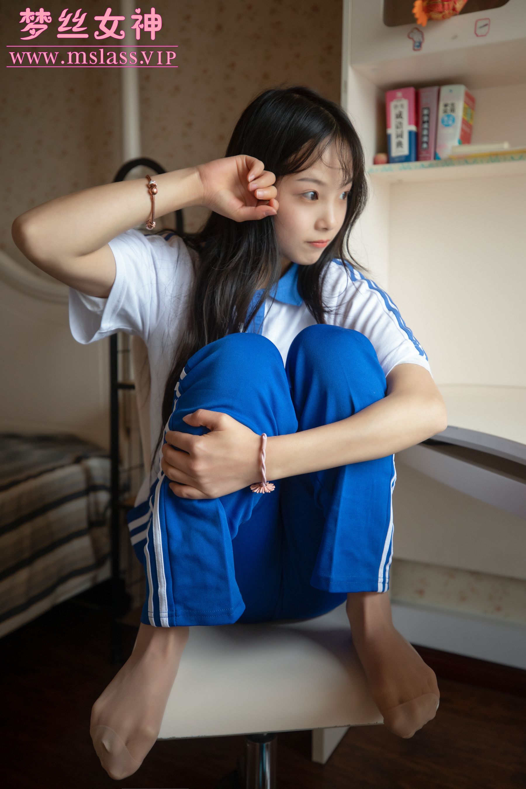 班花灵唯 超纯系白净-图9