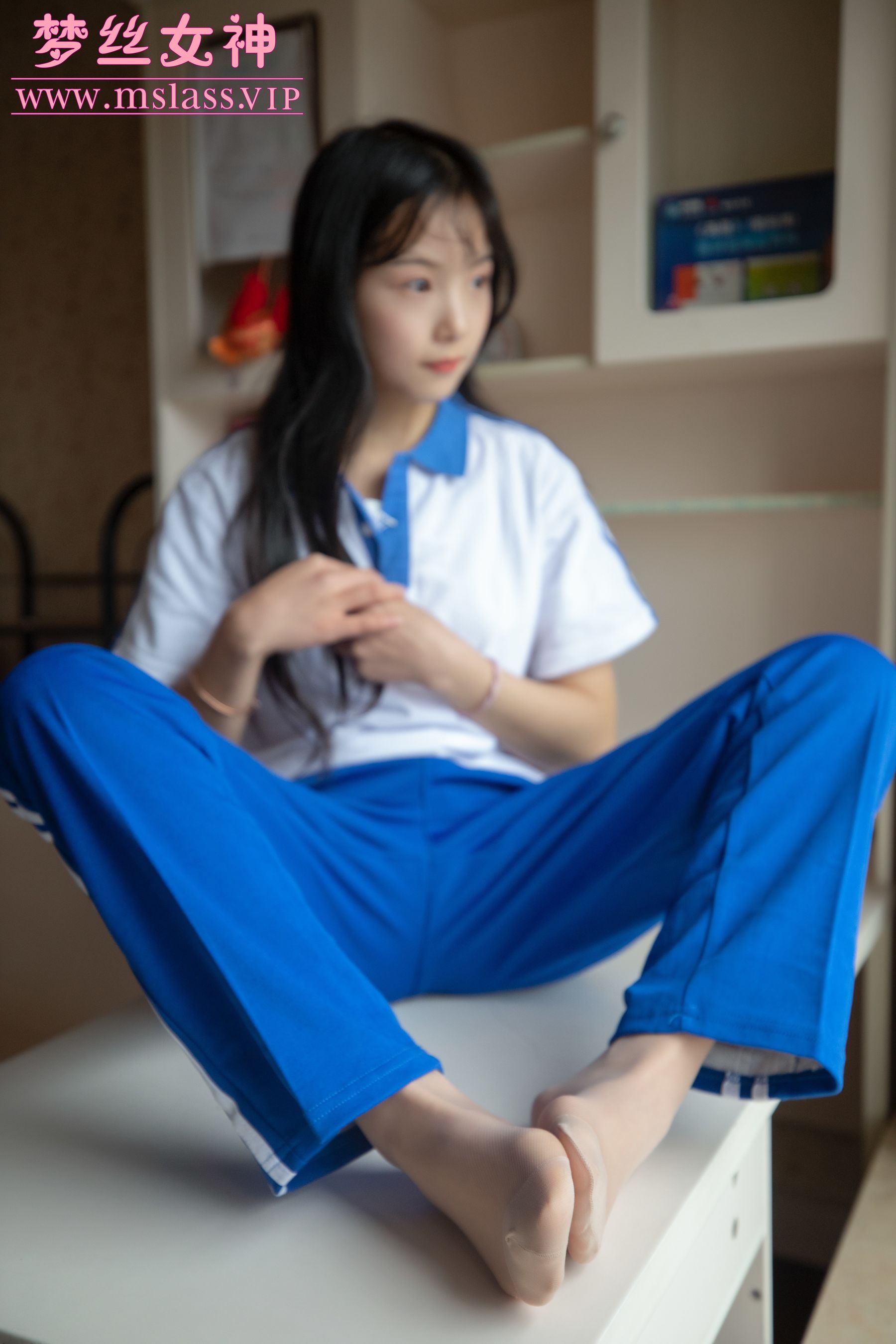 班花灵唯 超纯系白净-图14