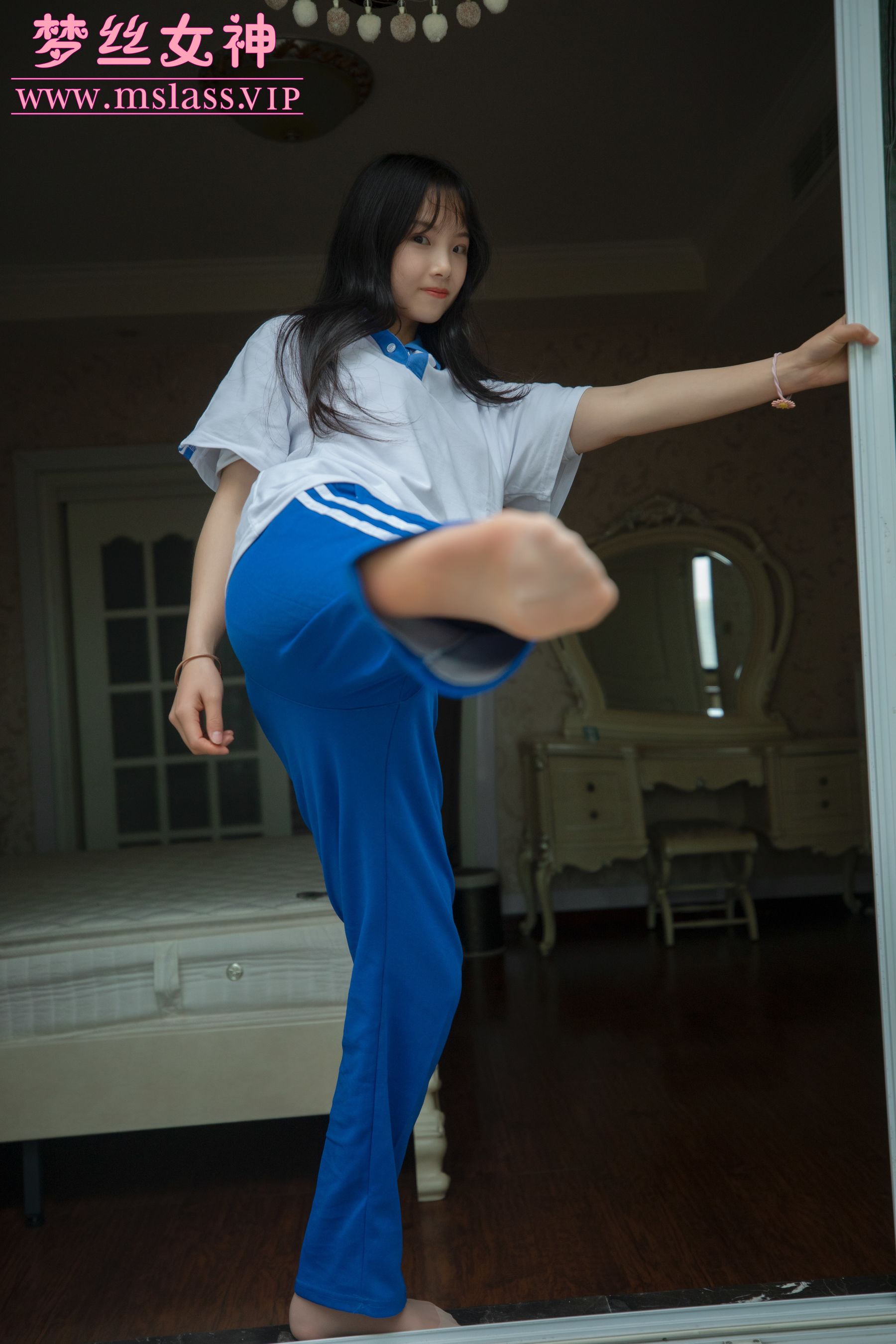 班花灵唯 超纯系白净-图37