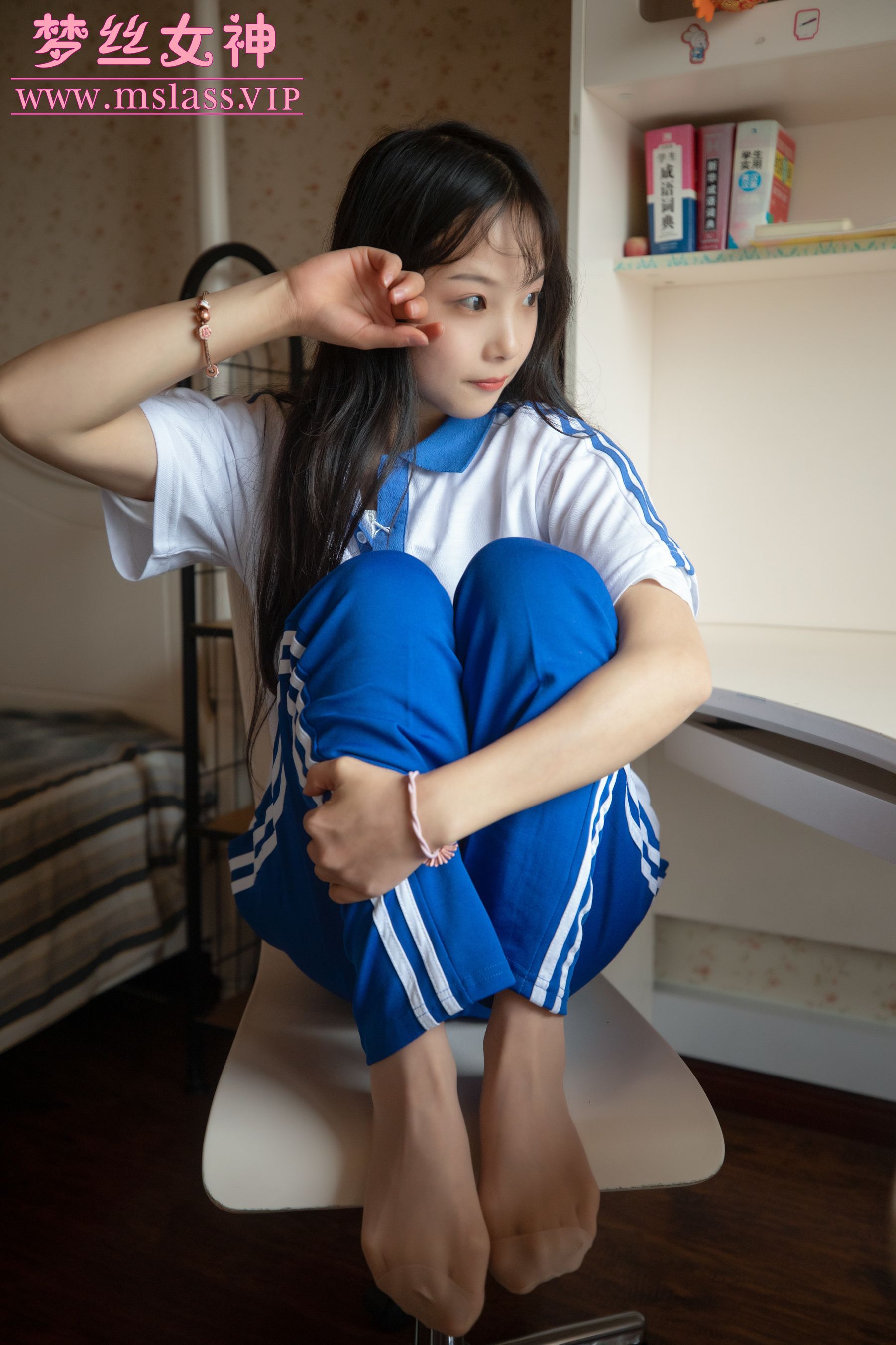 班花灵唯 超纯系白净-图8