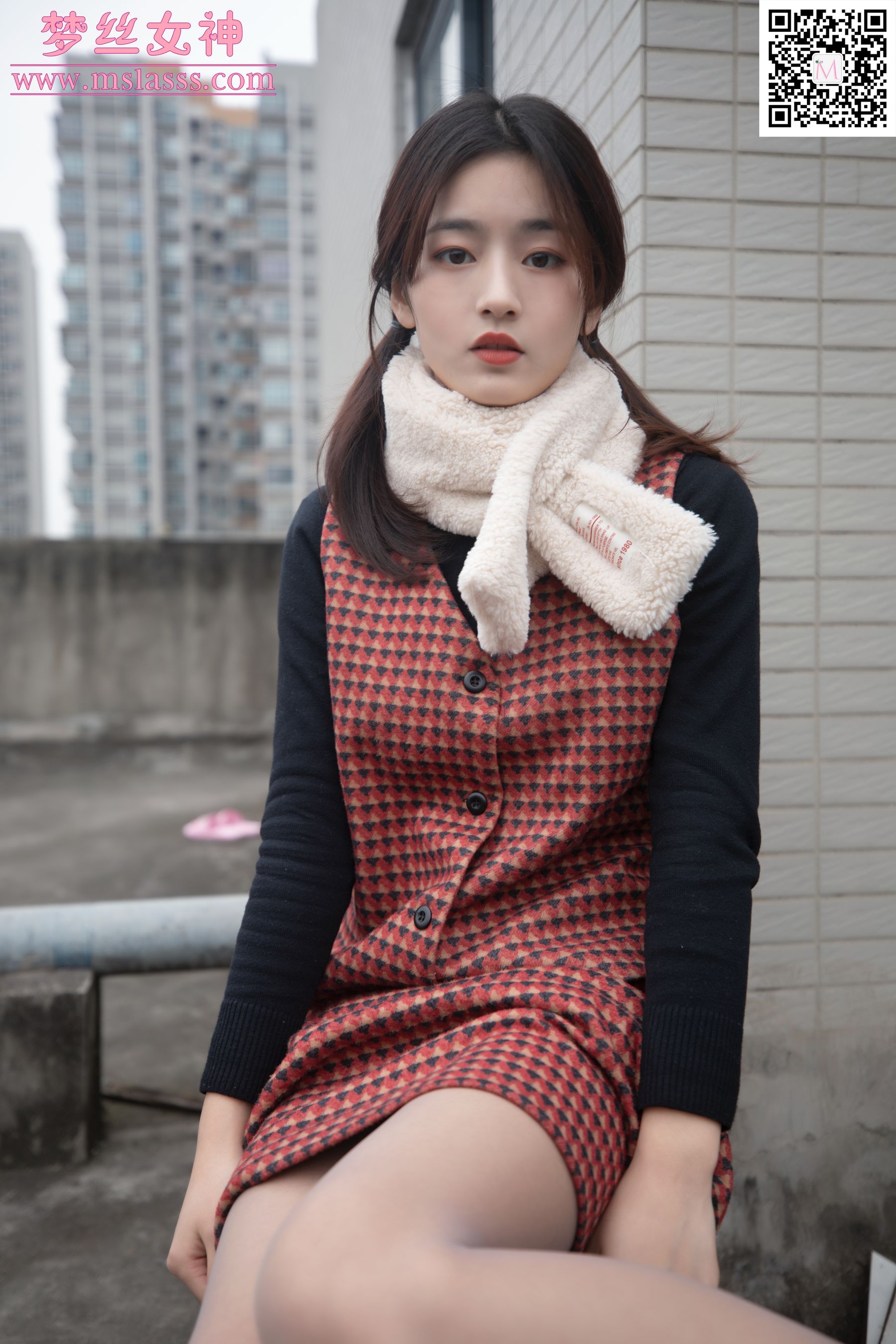 璇璇 天台少女-图12