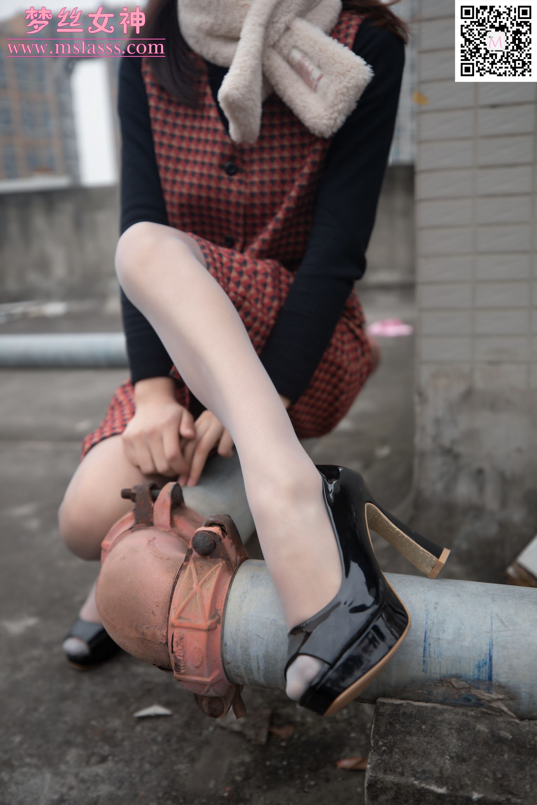 璇璇 天台少女-图14