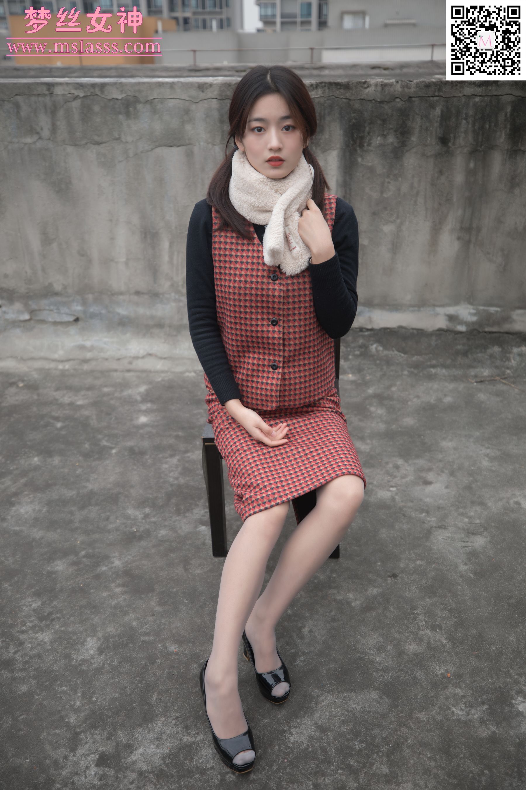 璇璇 天台少女-图15