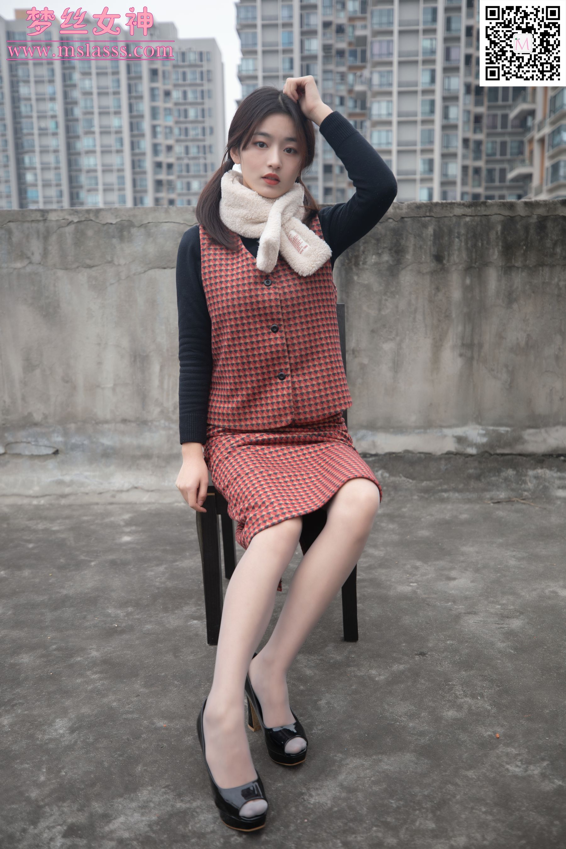 璇璇 天台少女-图16