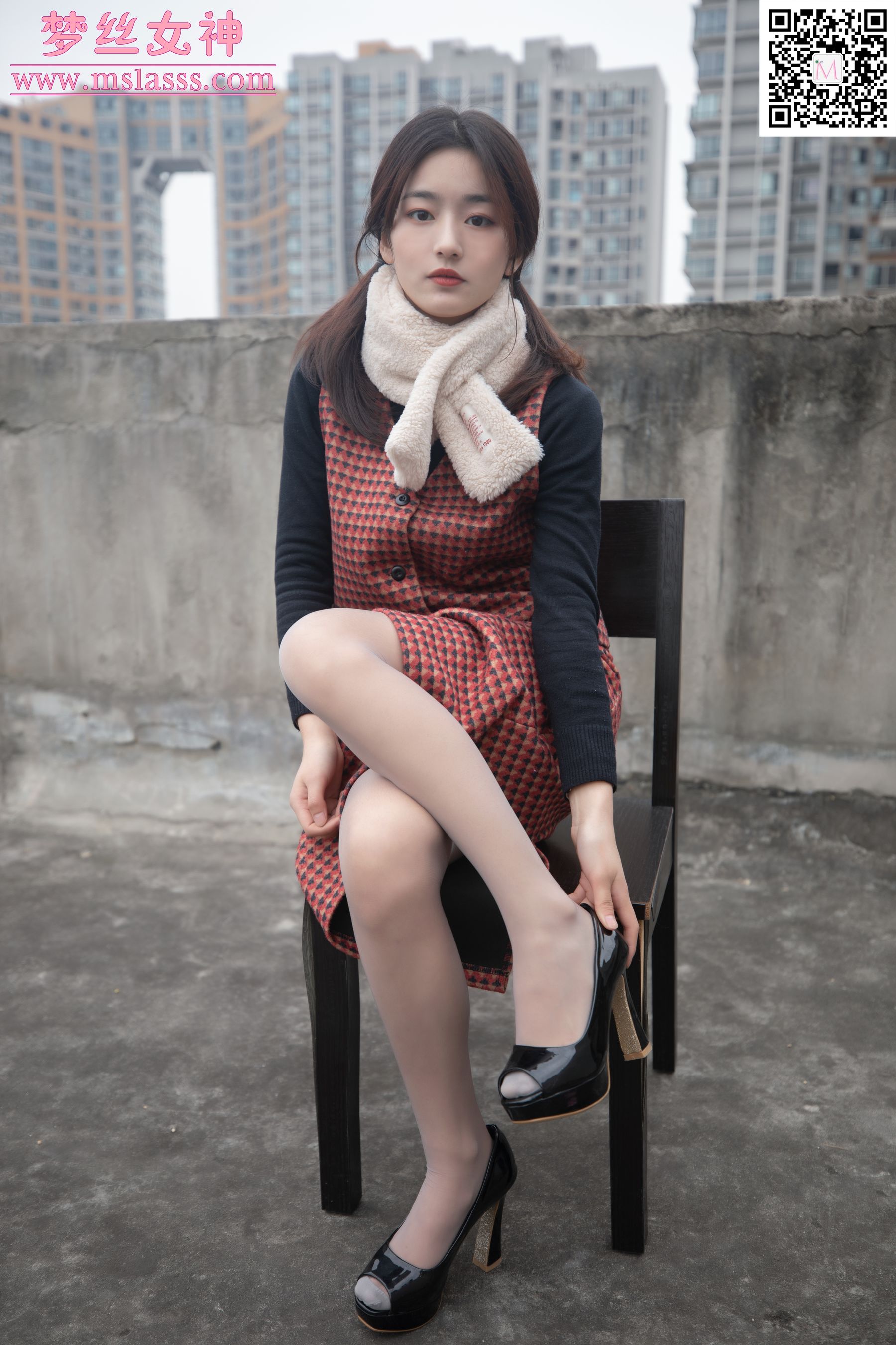 璇璇 天台少女-图19