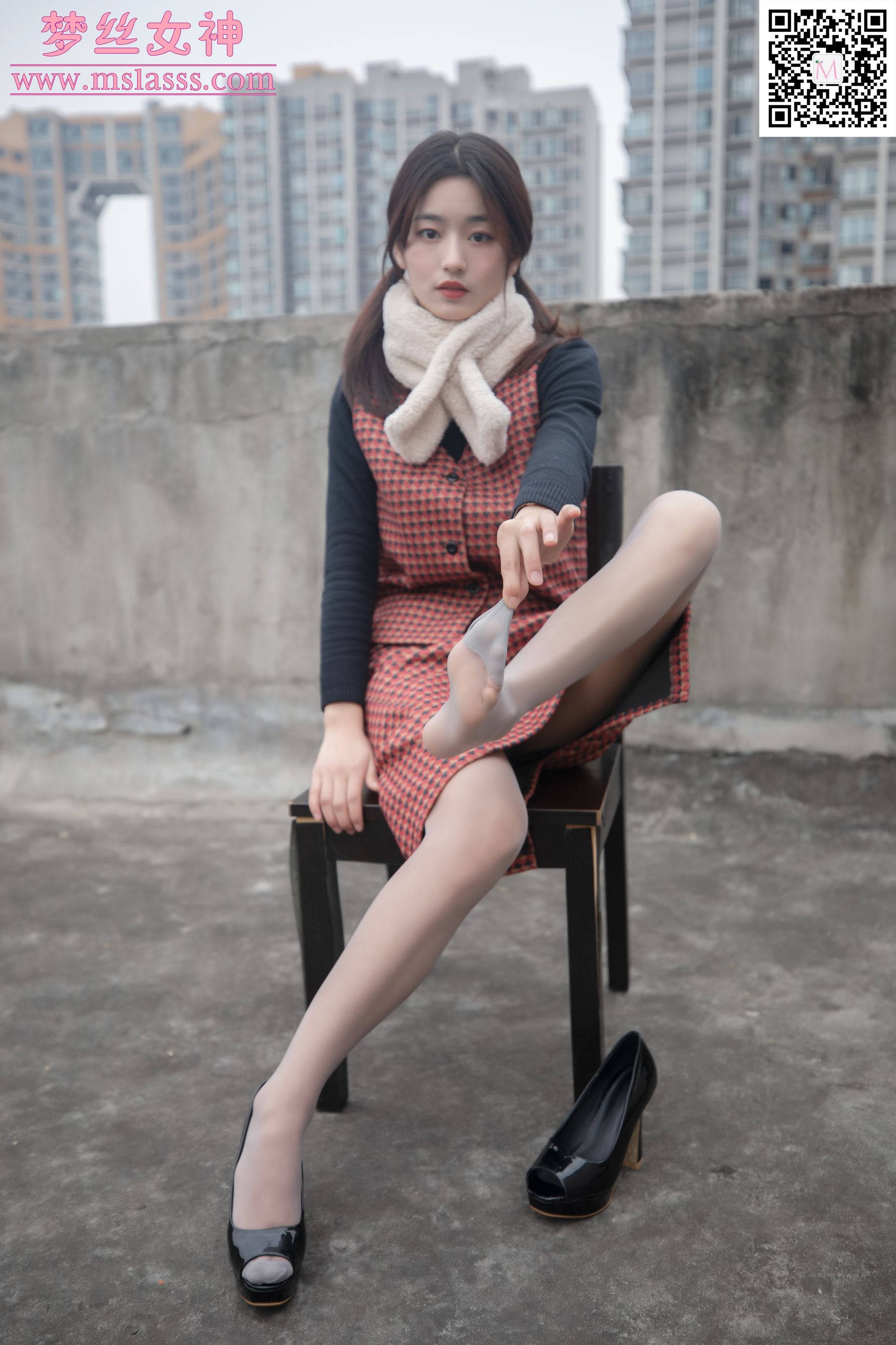 璇璇 天台少女-图38