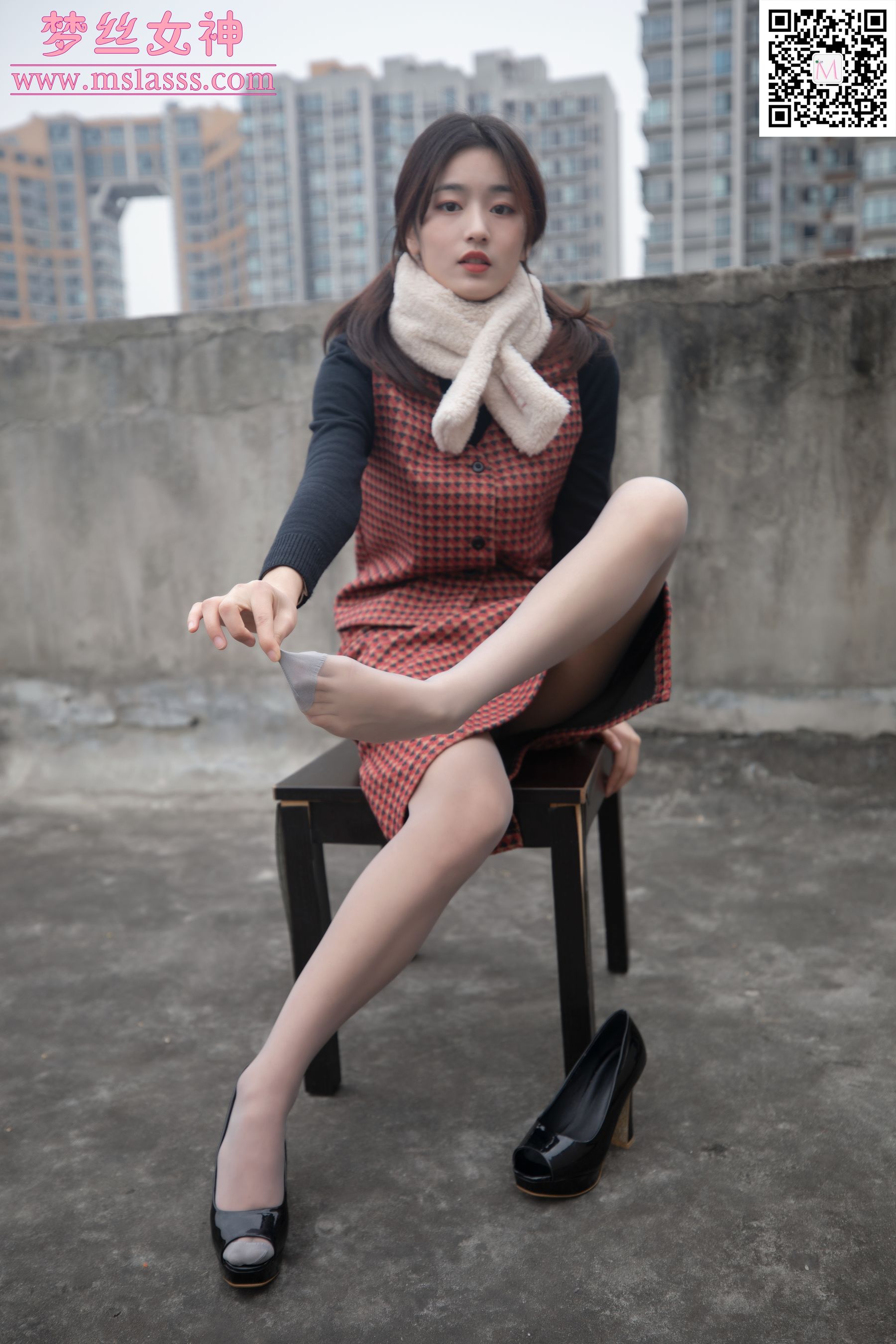 璇璇 天台少女-图39