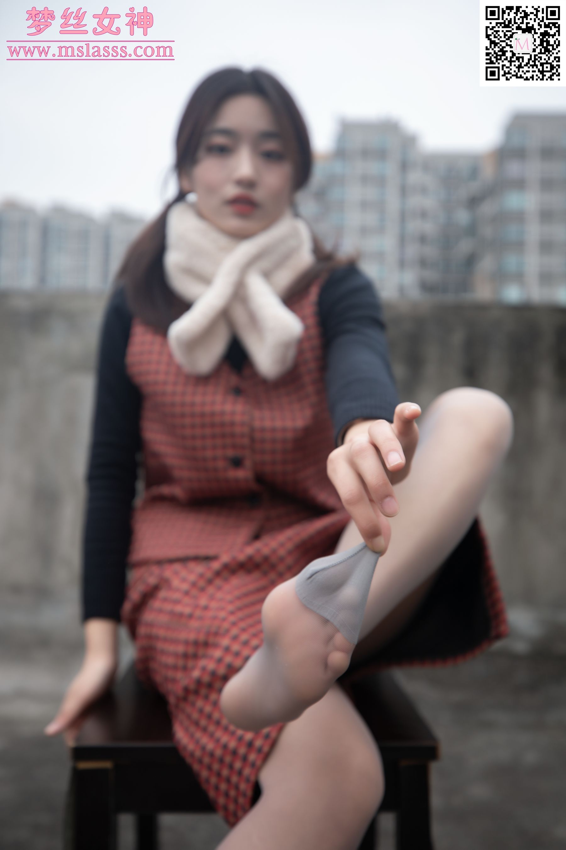 璇璇 天台少女-图42