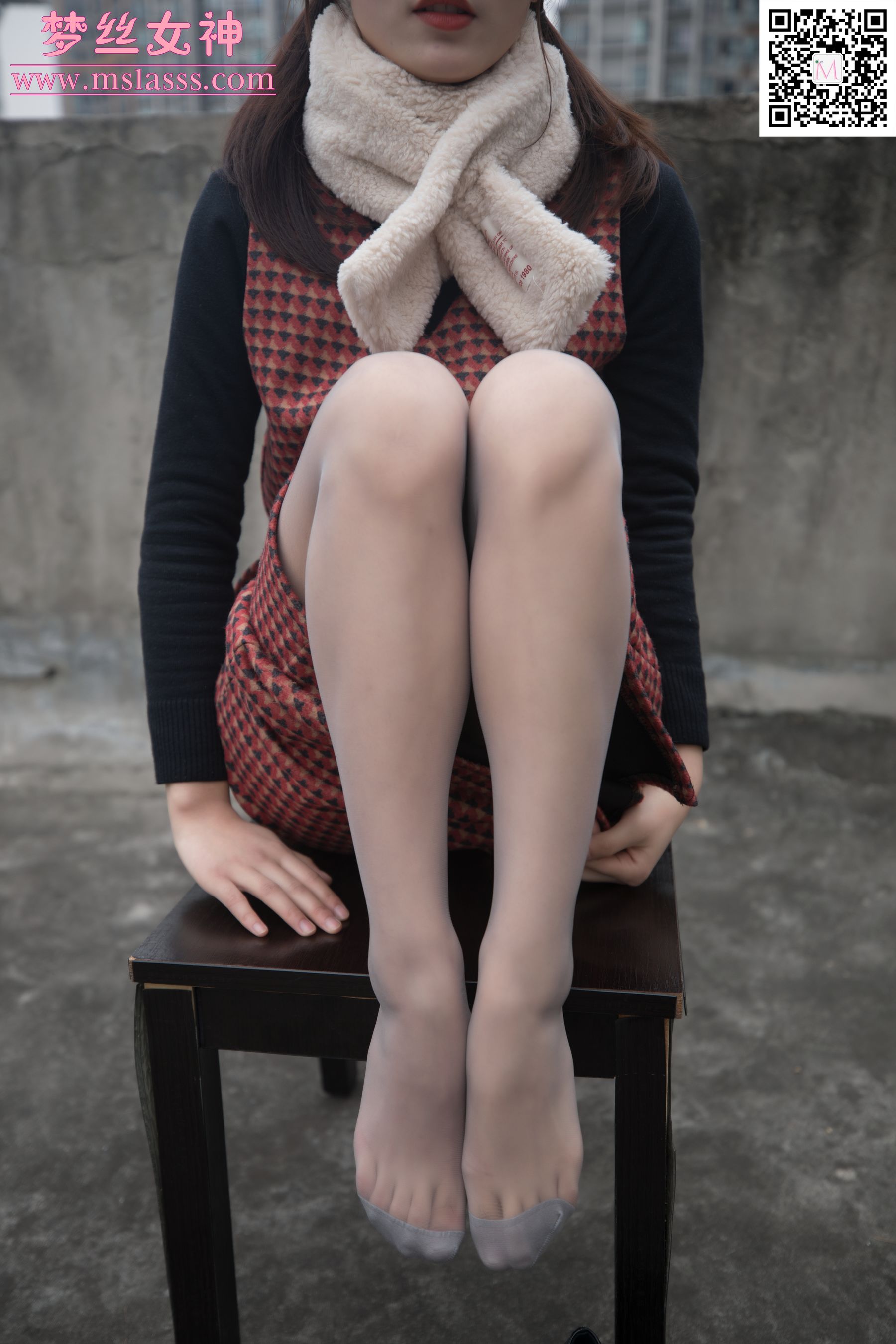 璇璇 天台少女-图47