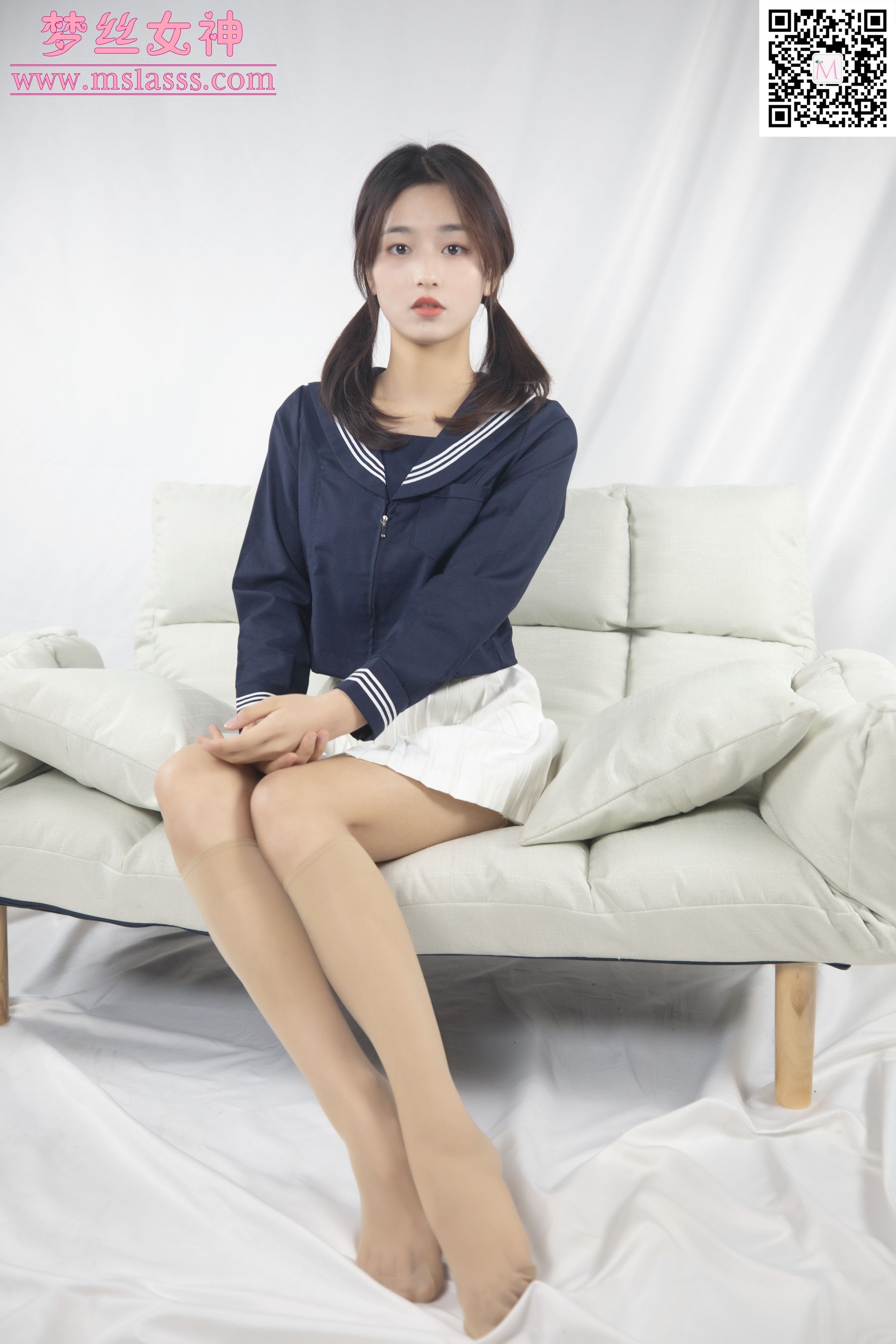 璇璇 长筒袜-图9