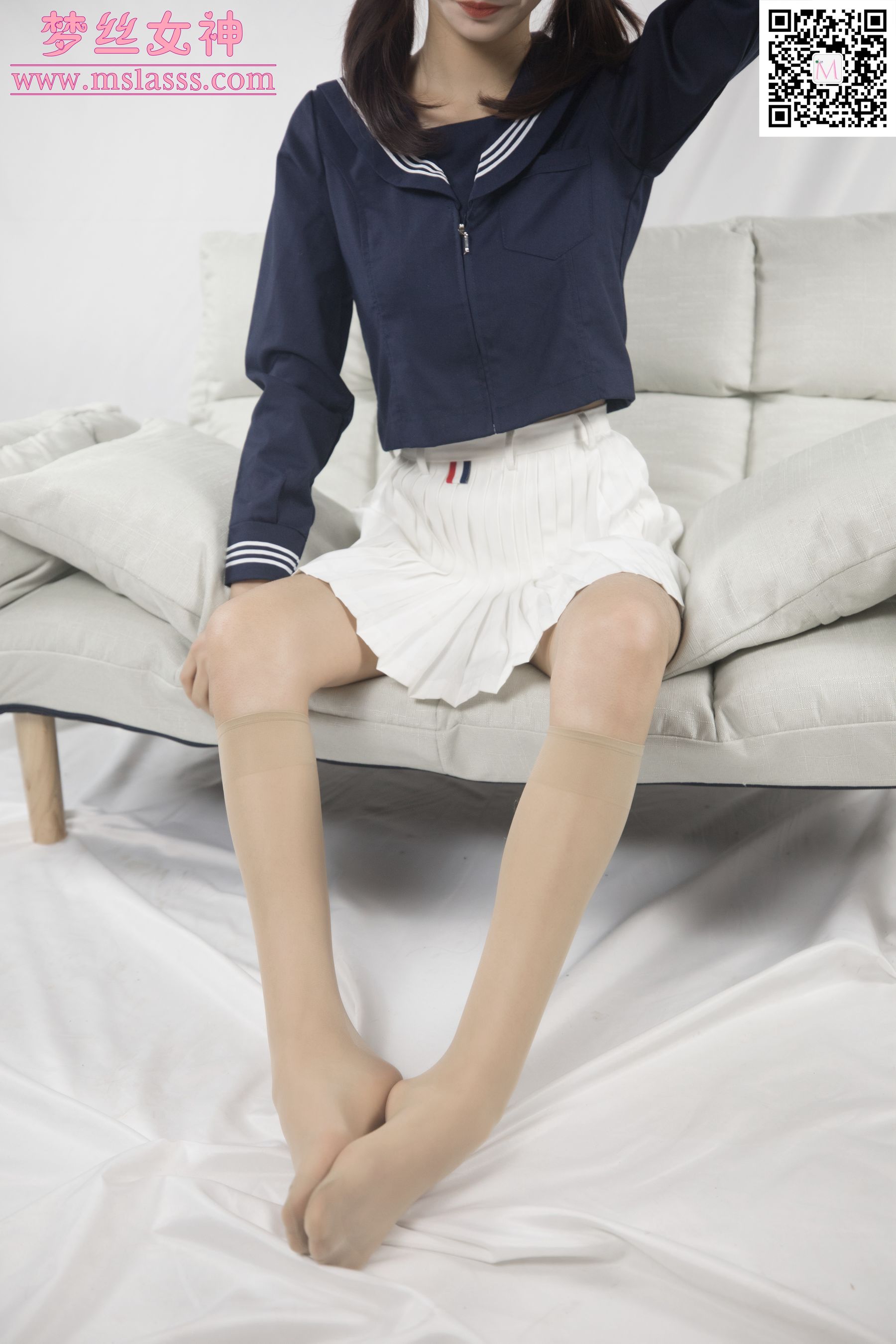 璇璇 长筒袜-图10