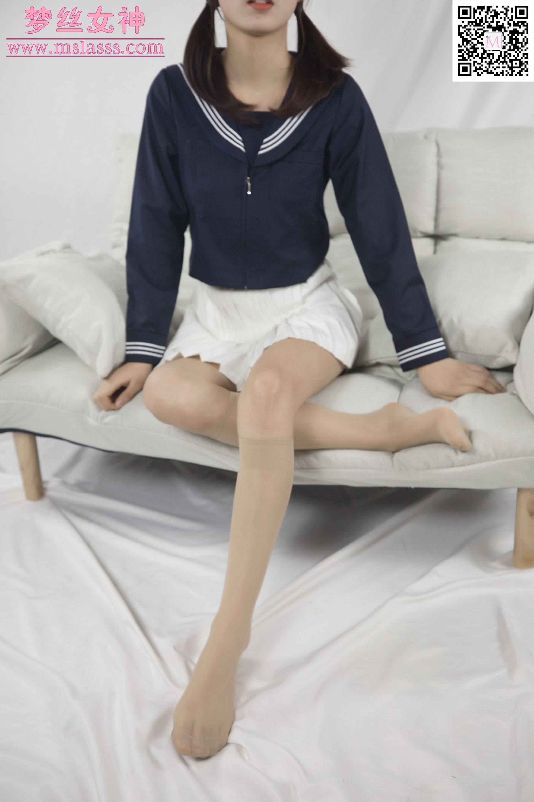 璇璇 长筒袜-图16