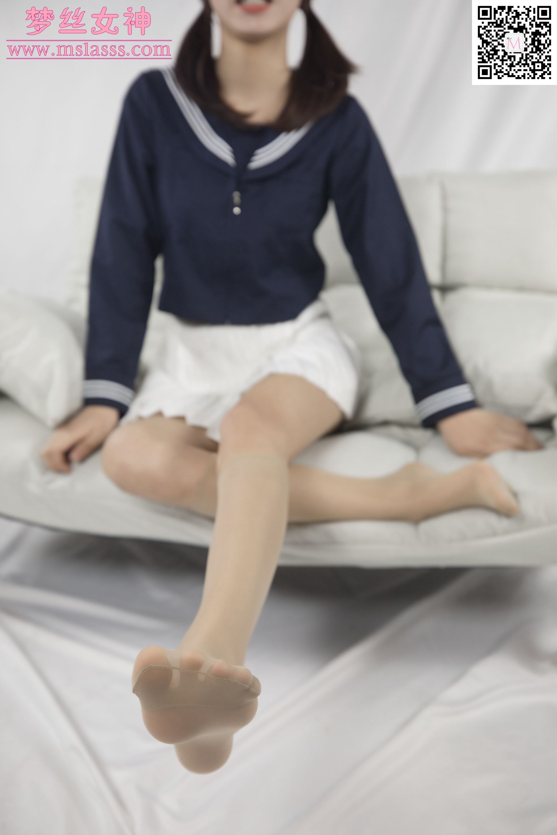 璇璇 长筒袜-图17