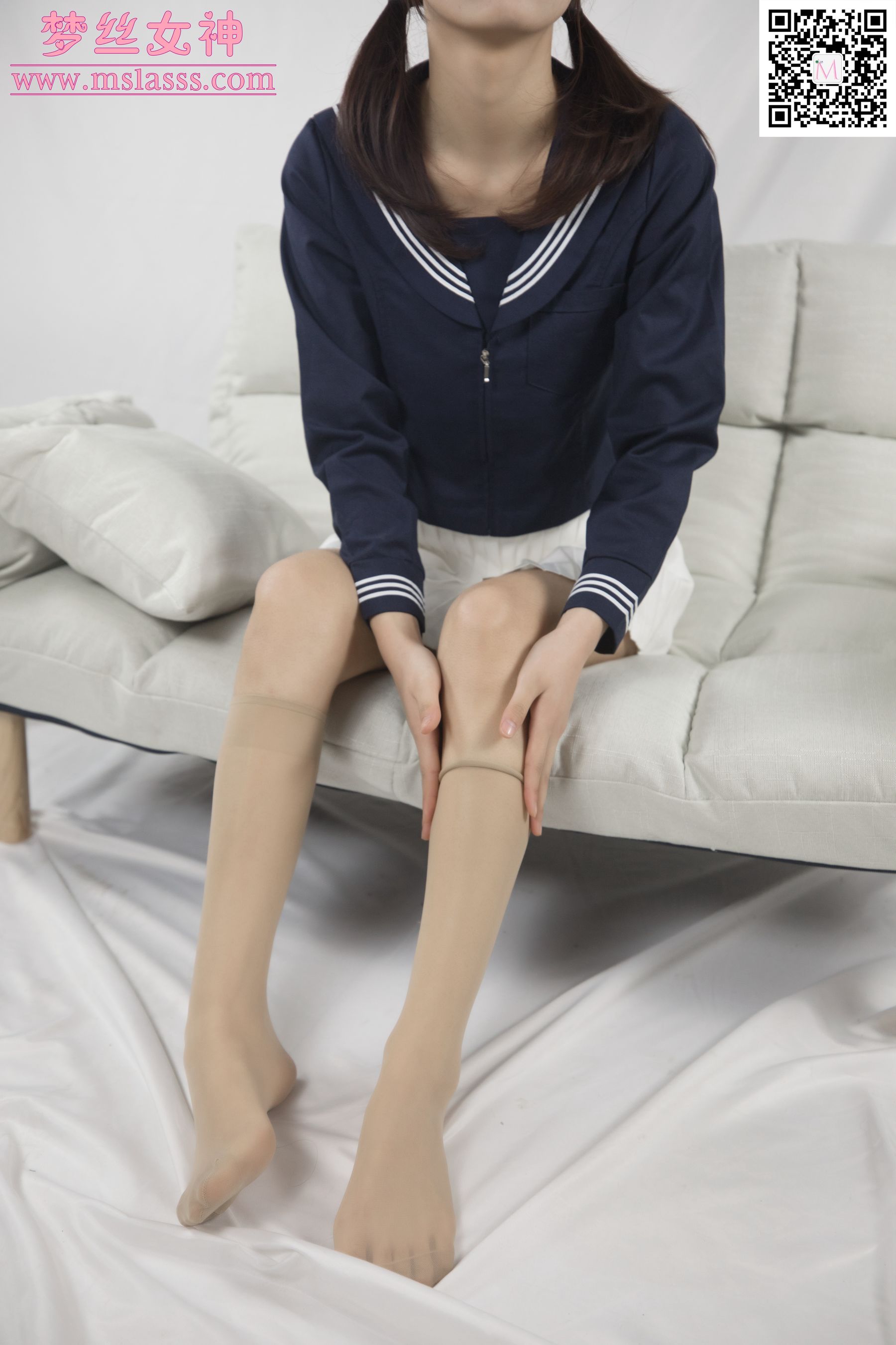 璇璇 长筒袜-图41