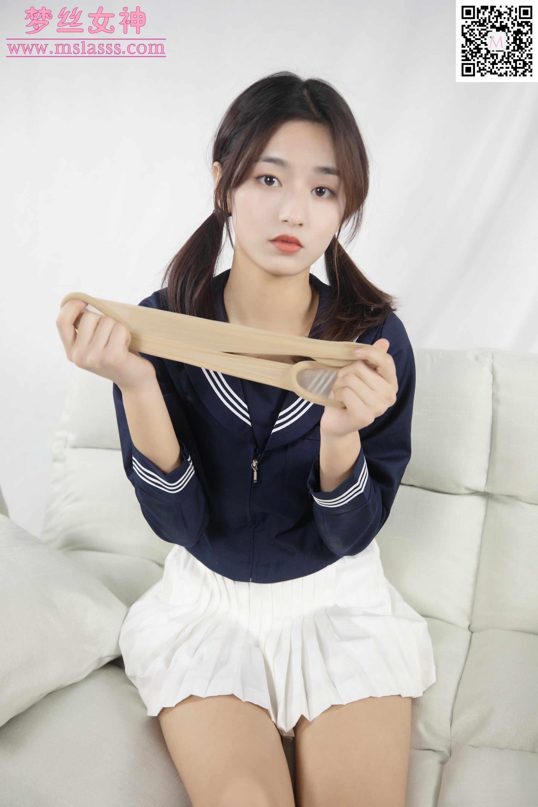 璇璇 长筒袜-图56