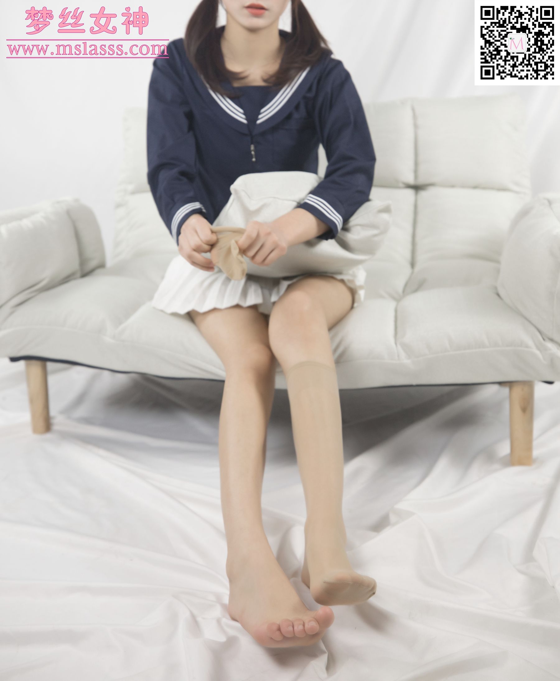 璇璇 长筒袜-图60