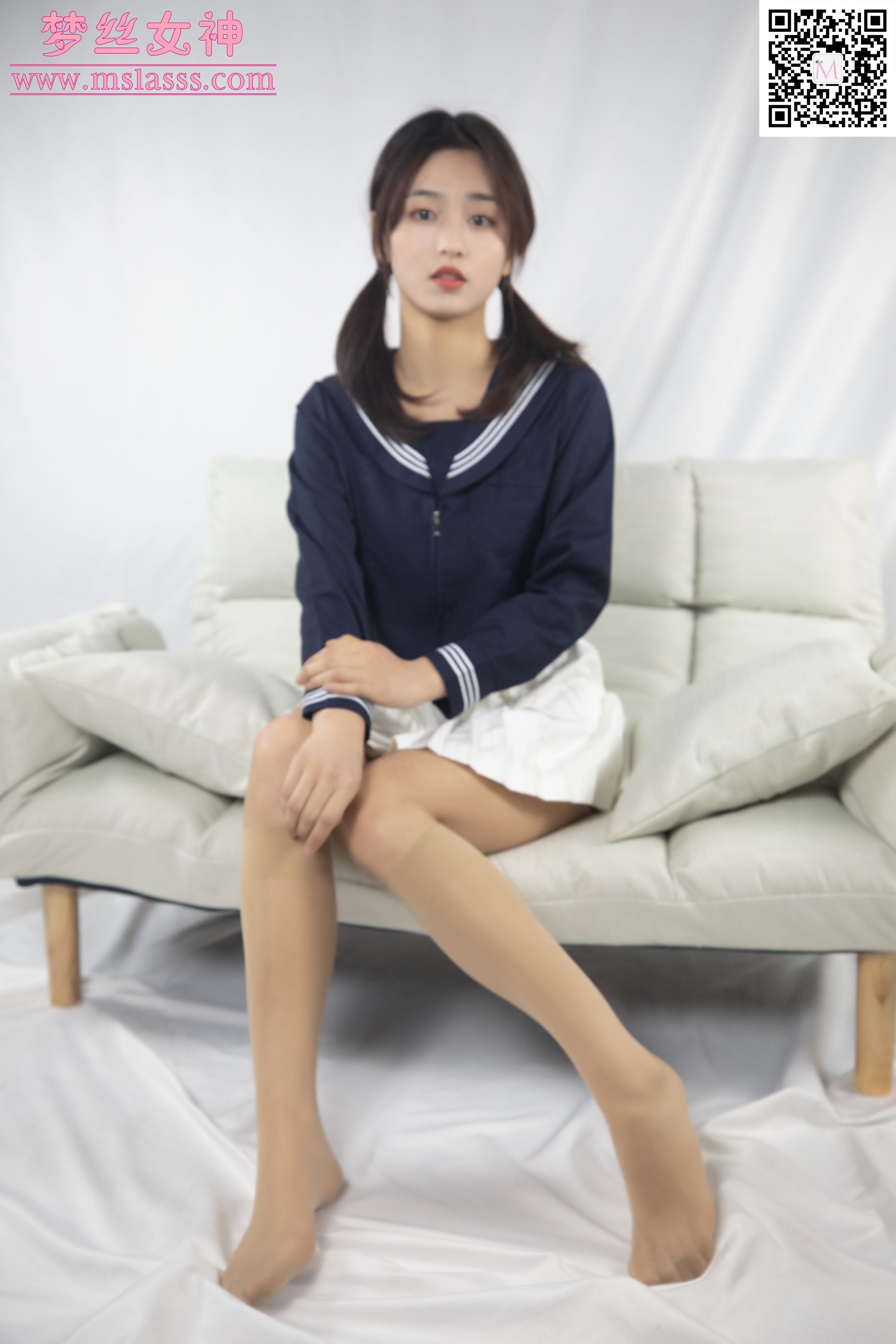 璇璇 长筒袜-图8