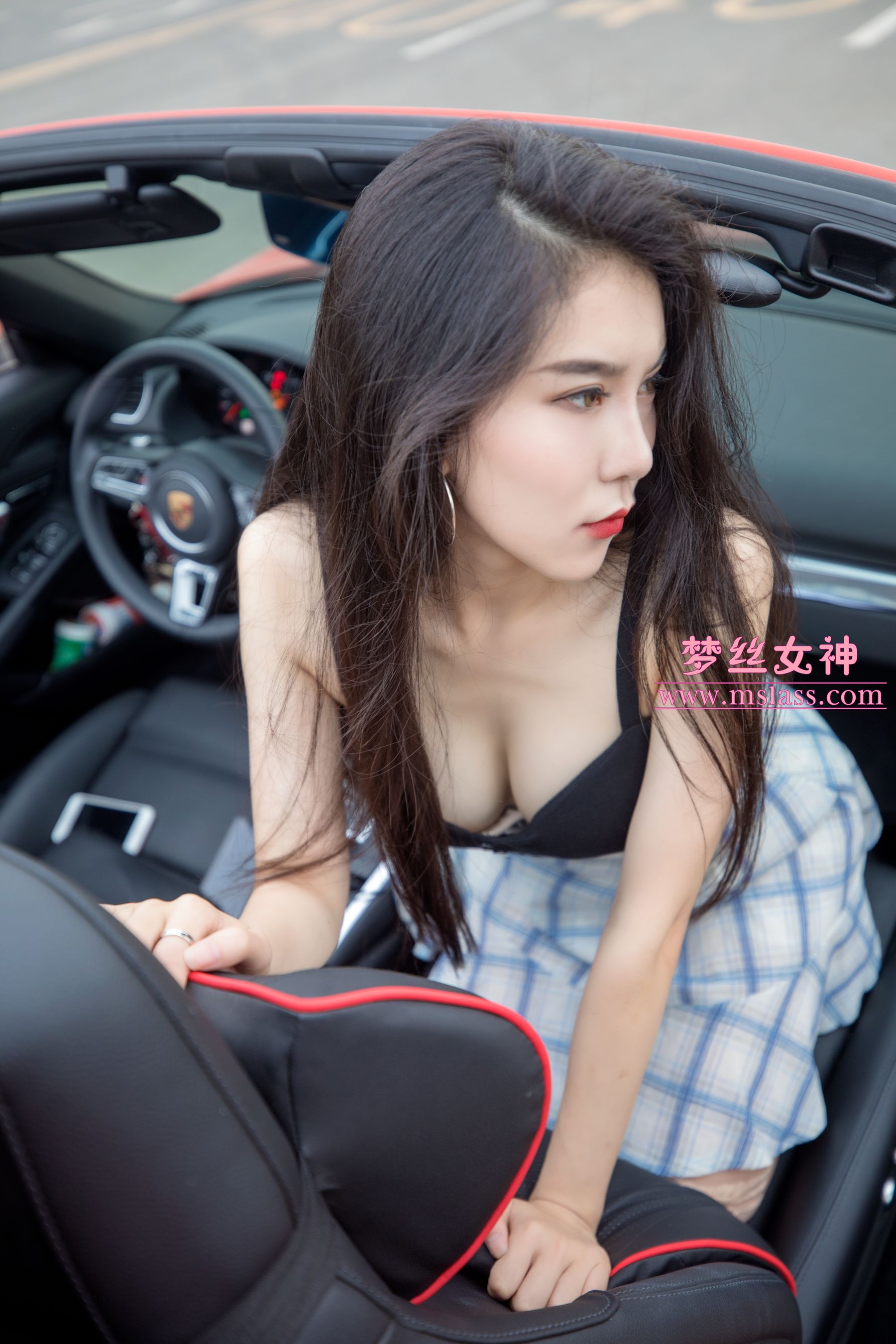 苏安希 跑车丝袜女神-图69