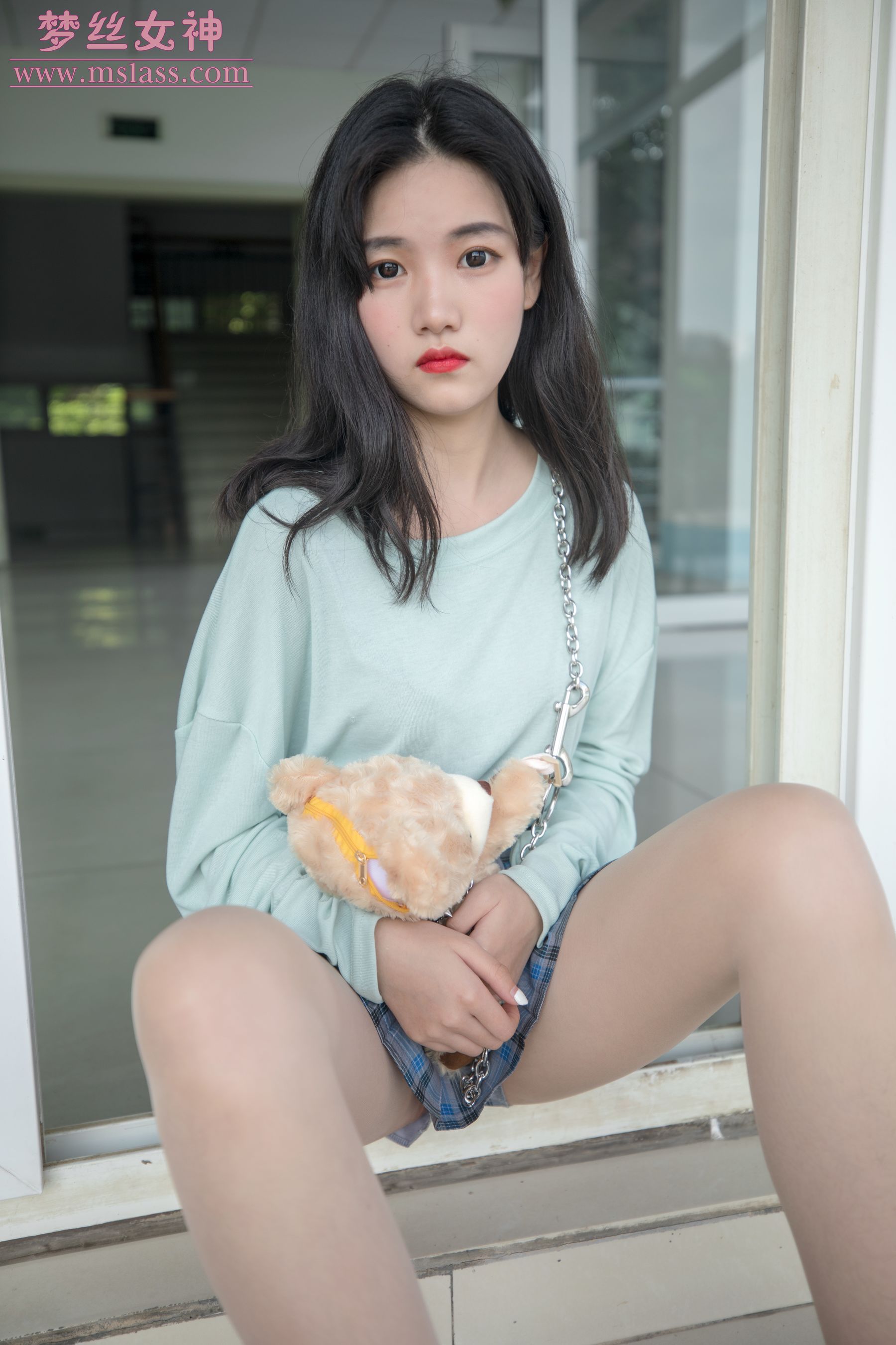 酥酥 恬静的小白鞋丝袜-图25