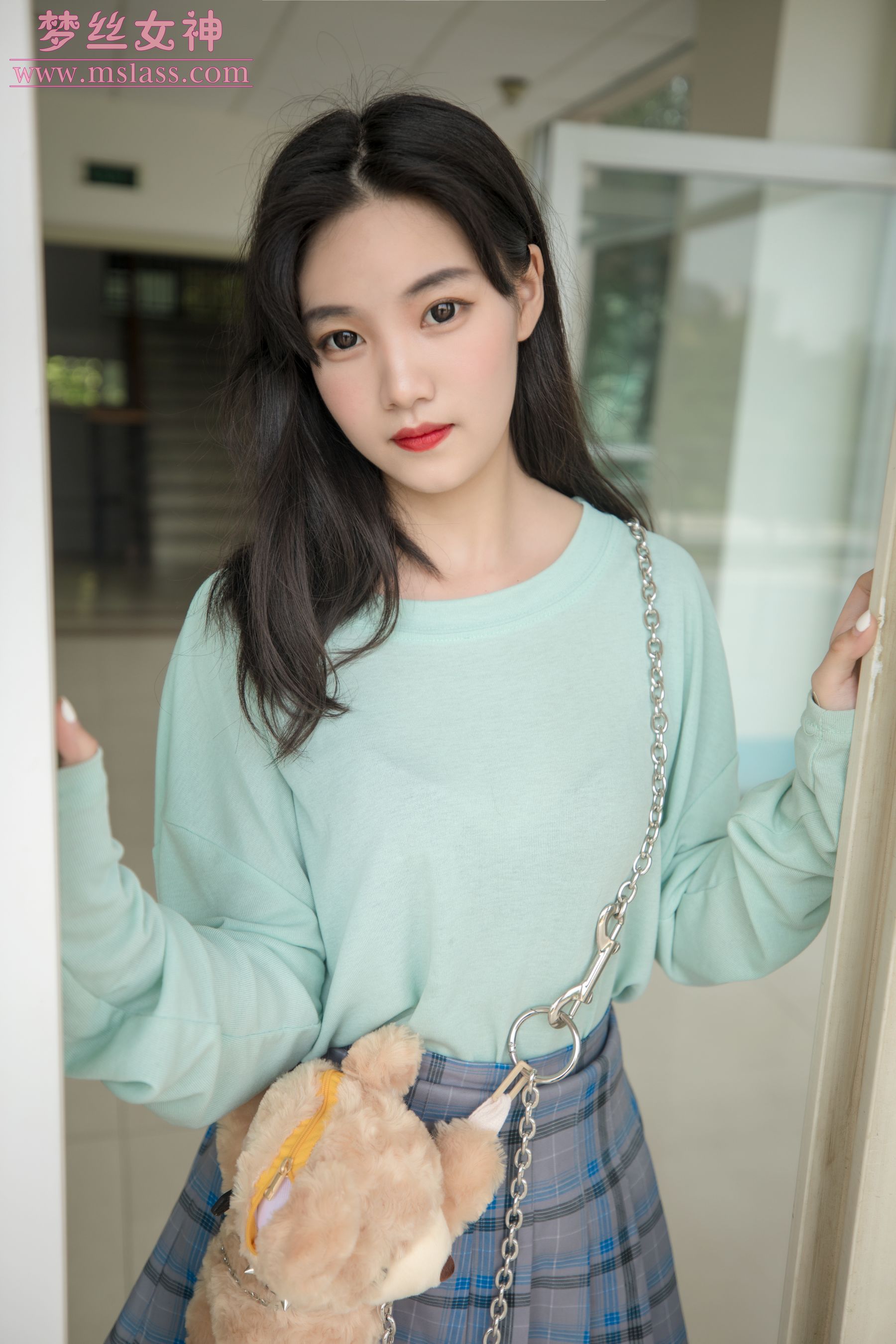 酥酥 恬静的小白鞋丝袜-图6