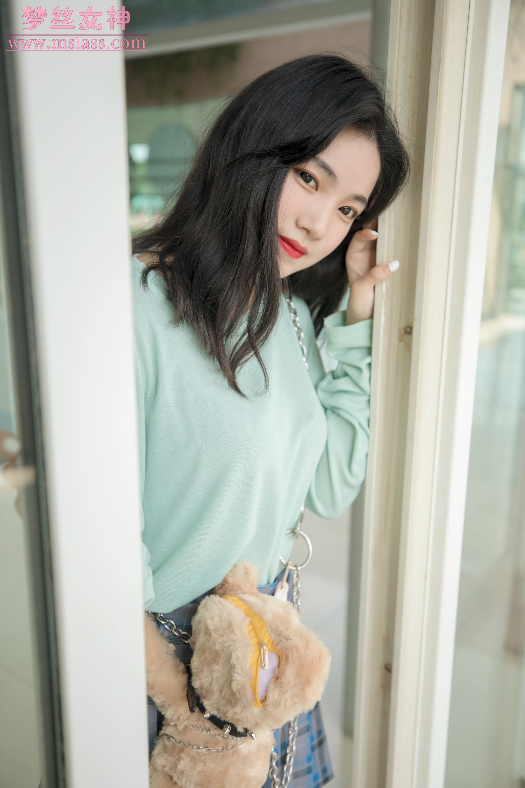 酥酥 恬静的小白鞋丝袜-图7