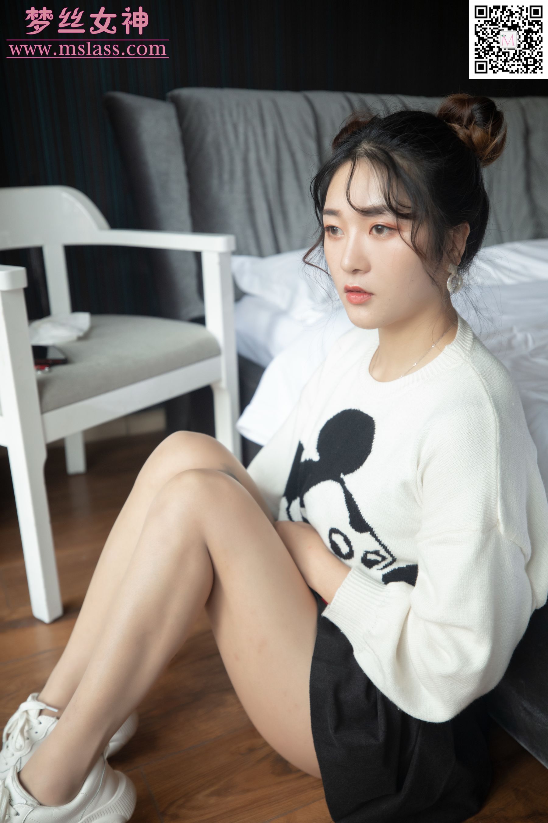 雨晨 白卫衣下的美-图15