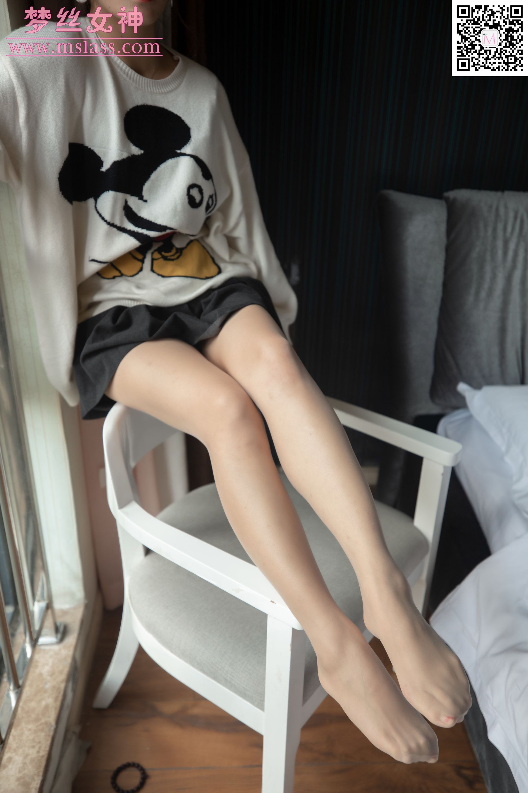 雨晨 白卫衣下的美-图53