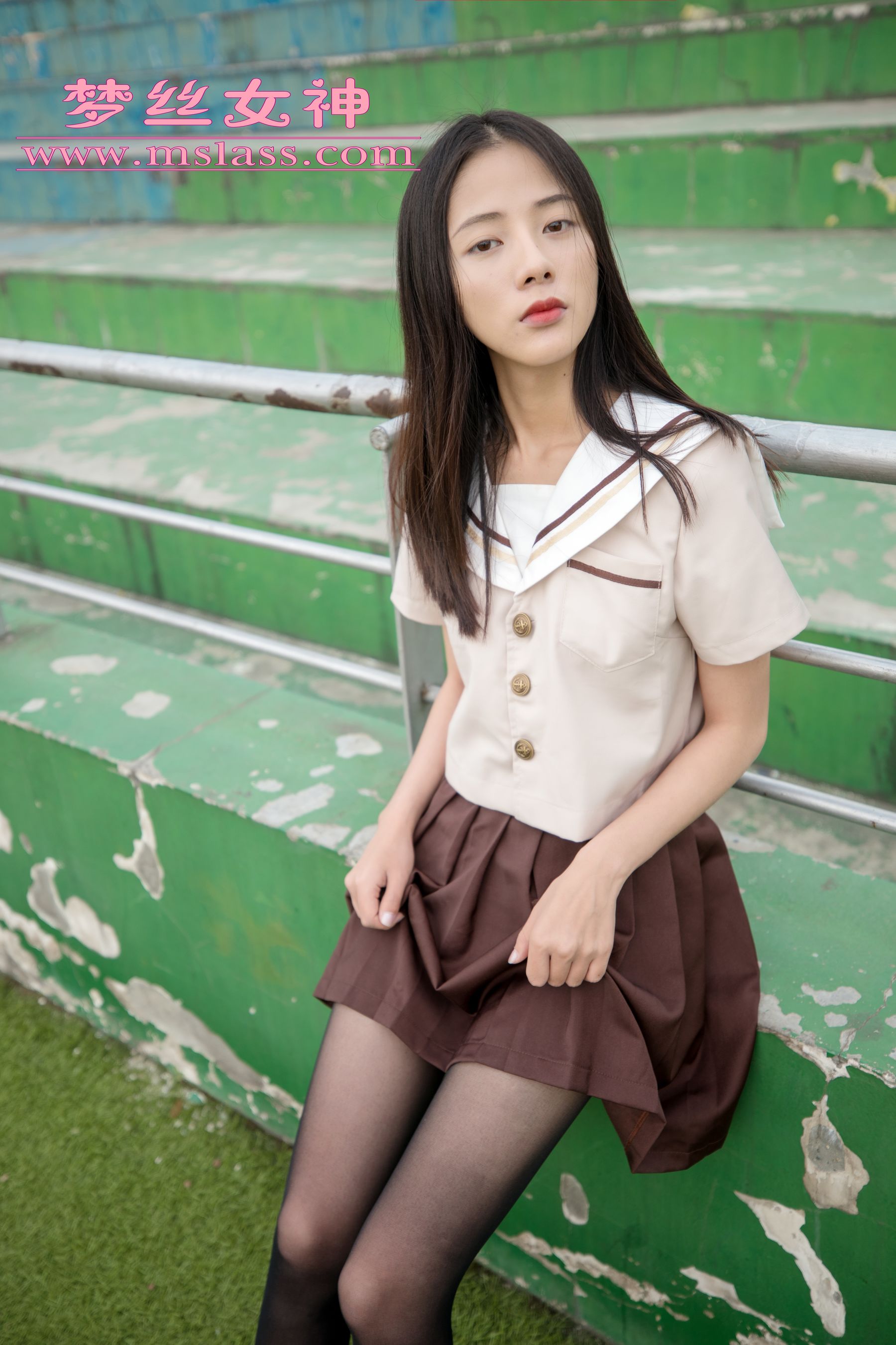 雪馨 学院的JK黑丝袜-图22