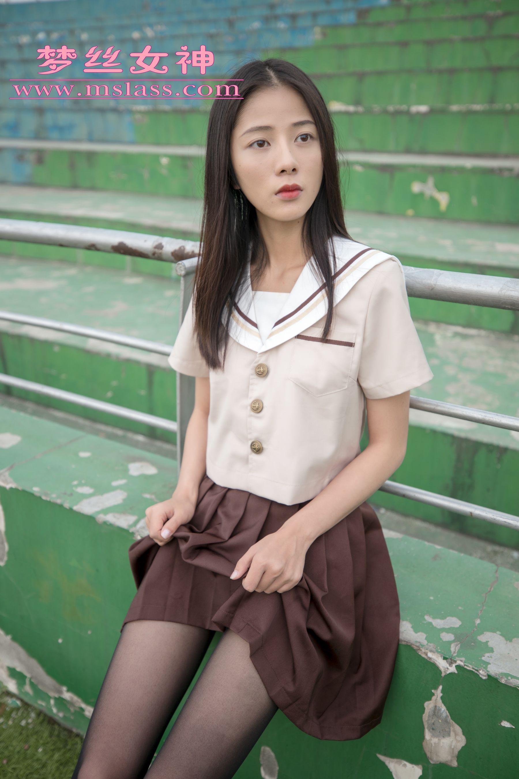 雪馨 学院的JK黑丝袜-图23