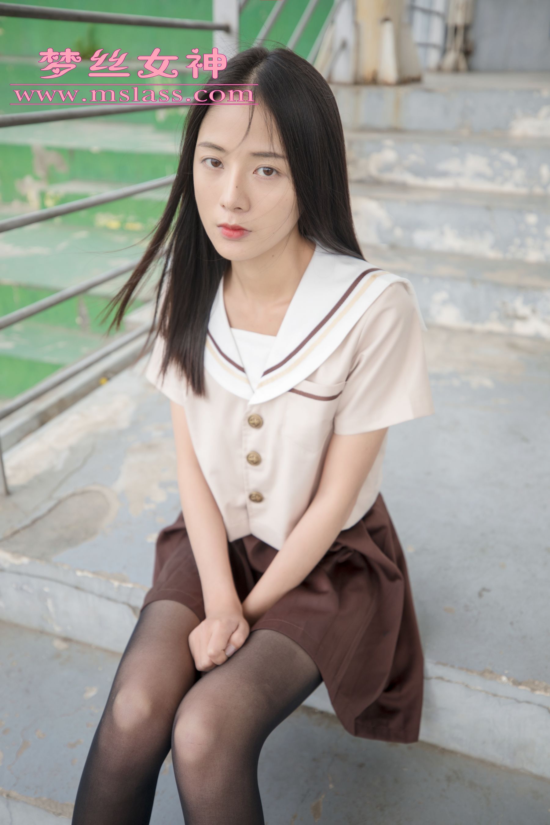 雪馨 学院的JK黑丝袜-图24