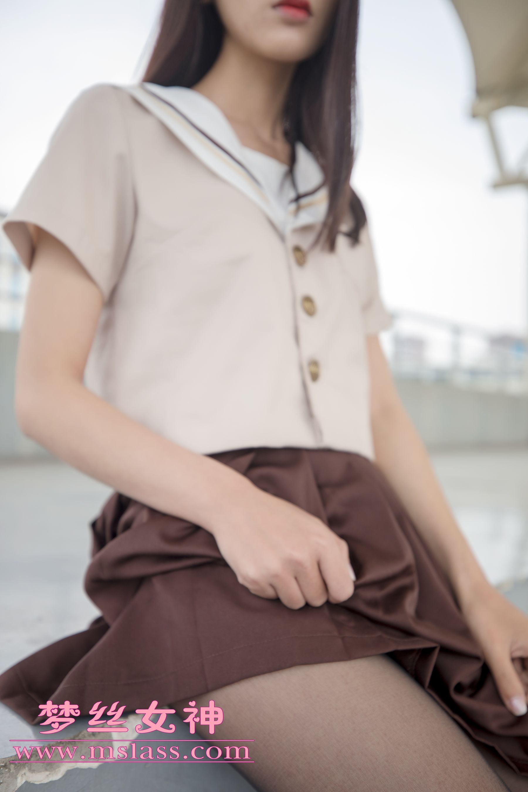 雪馨 学院的JK黑丝袜-图31