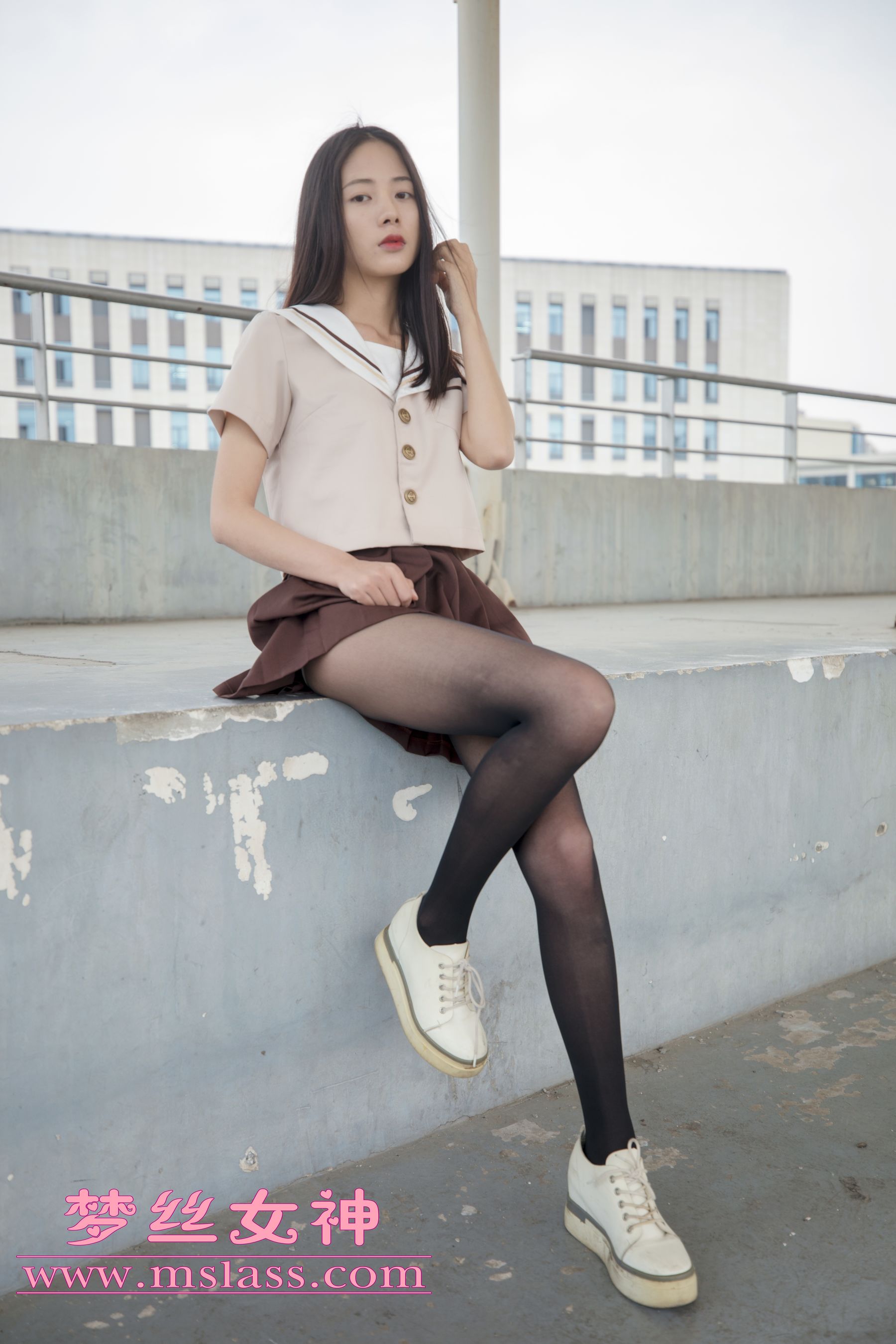 雪馨 学院的JK黑丝袜-图32