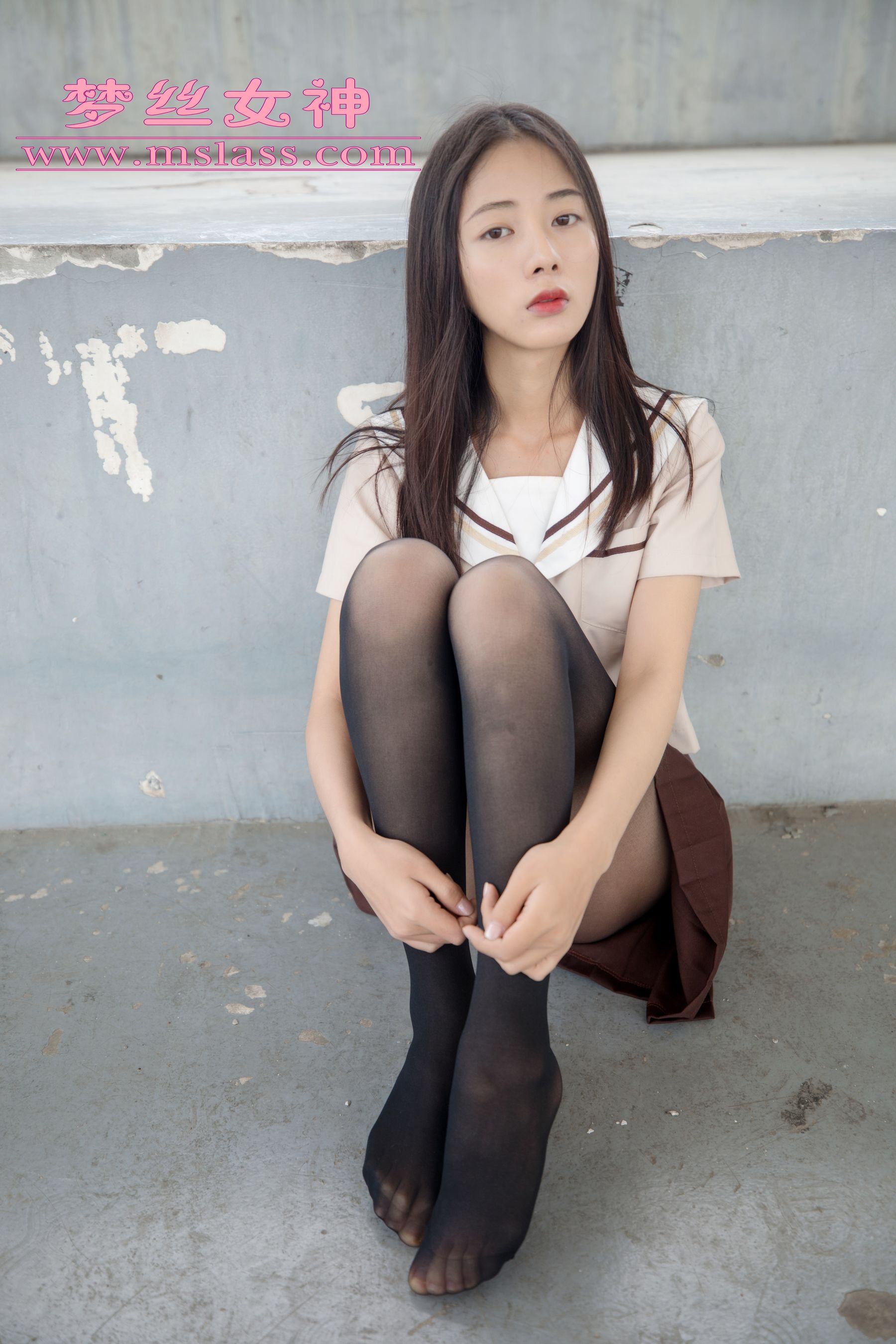 雪馨 学院的JK黑丝袜-图43