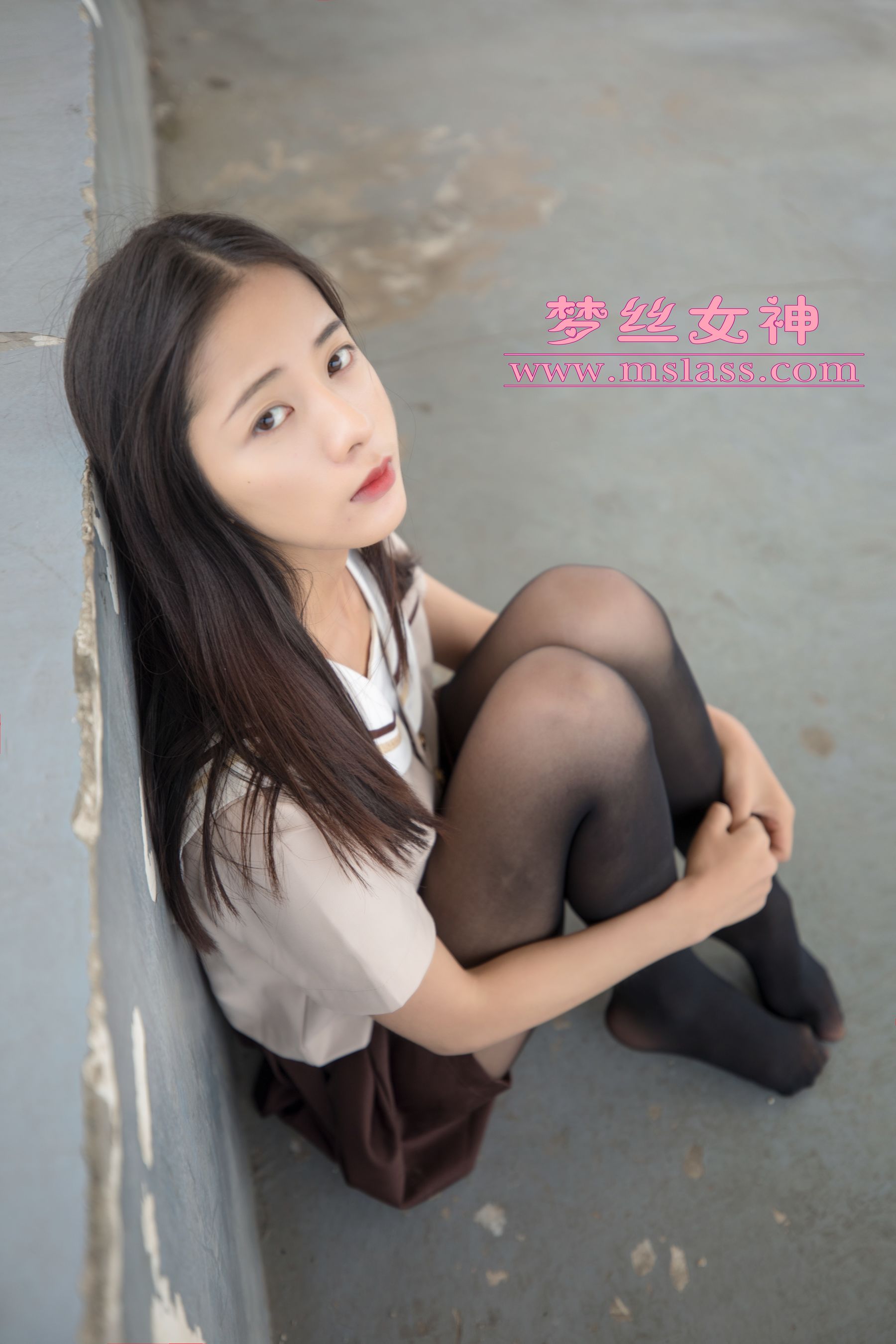 雪馨 学院的JK黑丝袜-图47