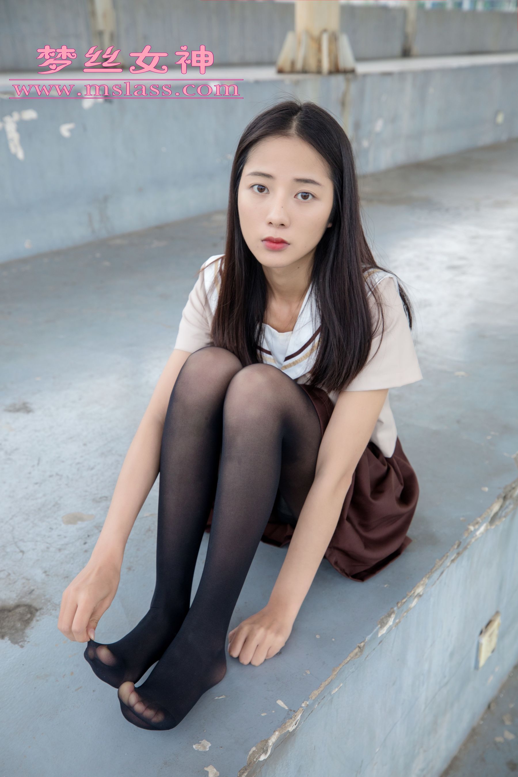 雪馨 学院的JK黑丝袜-图73