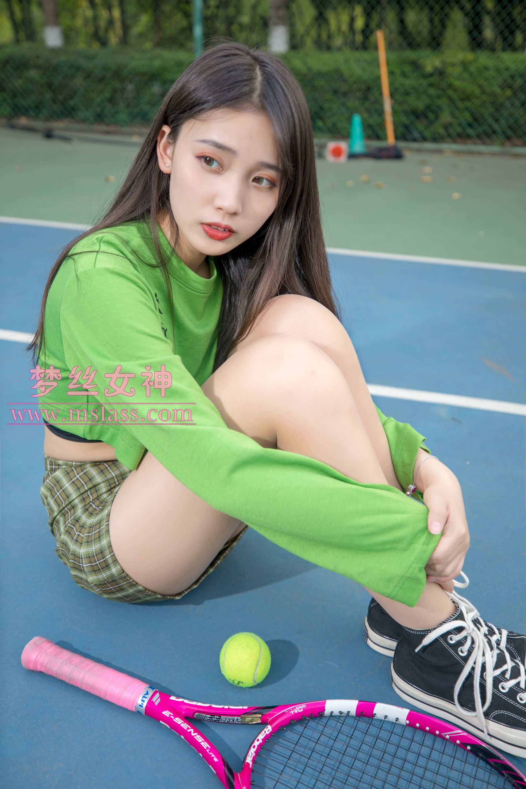 香萱 网球少女-图14