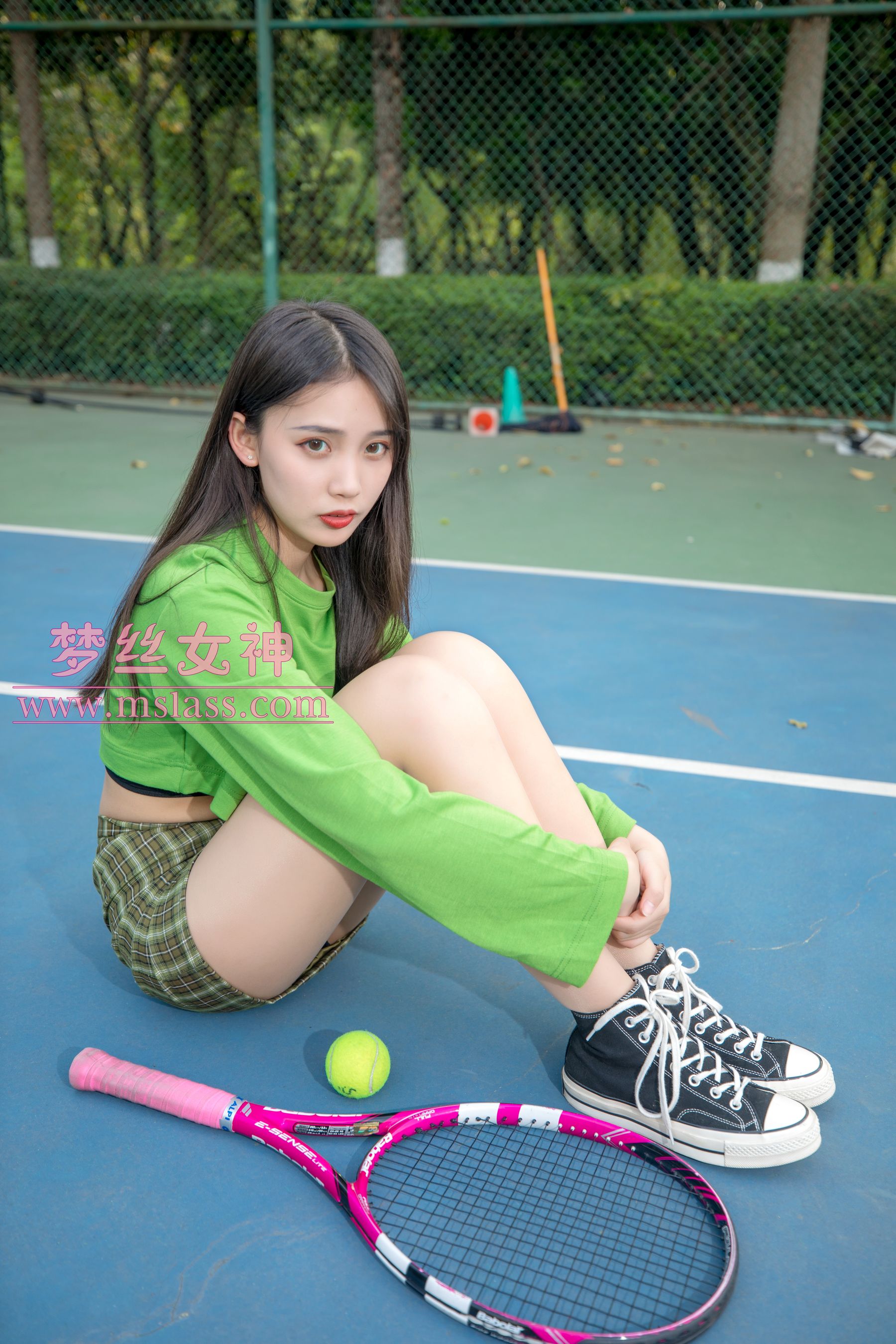 香萱 网球少女-图15