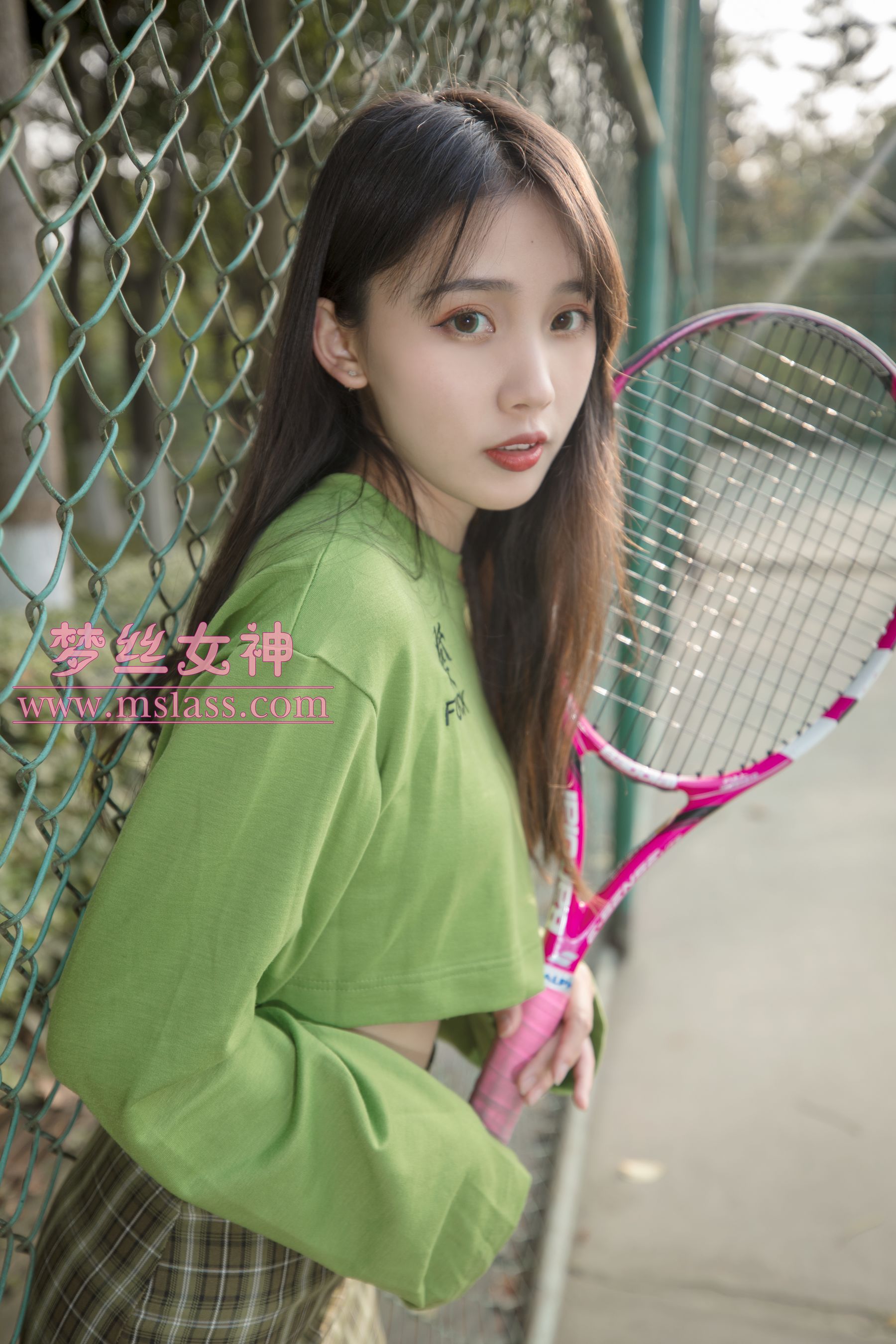 香萱 网球少女-图17