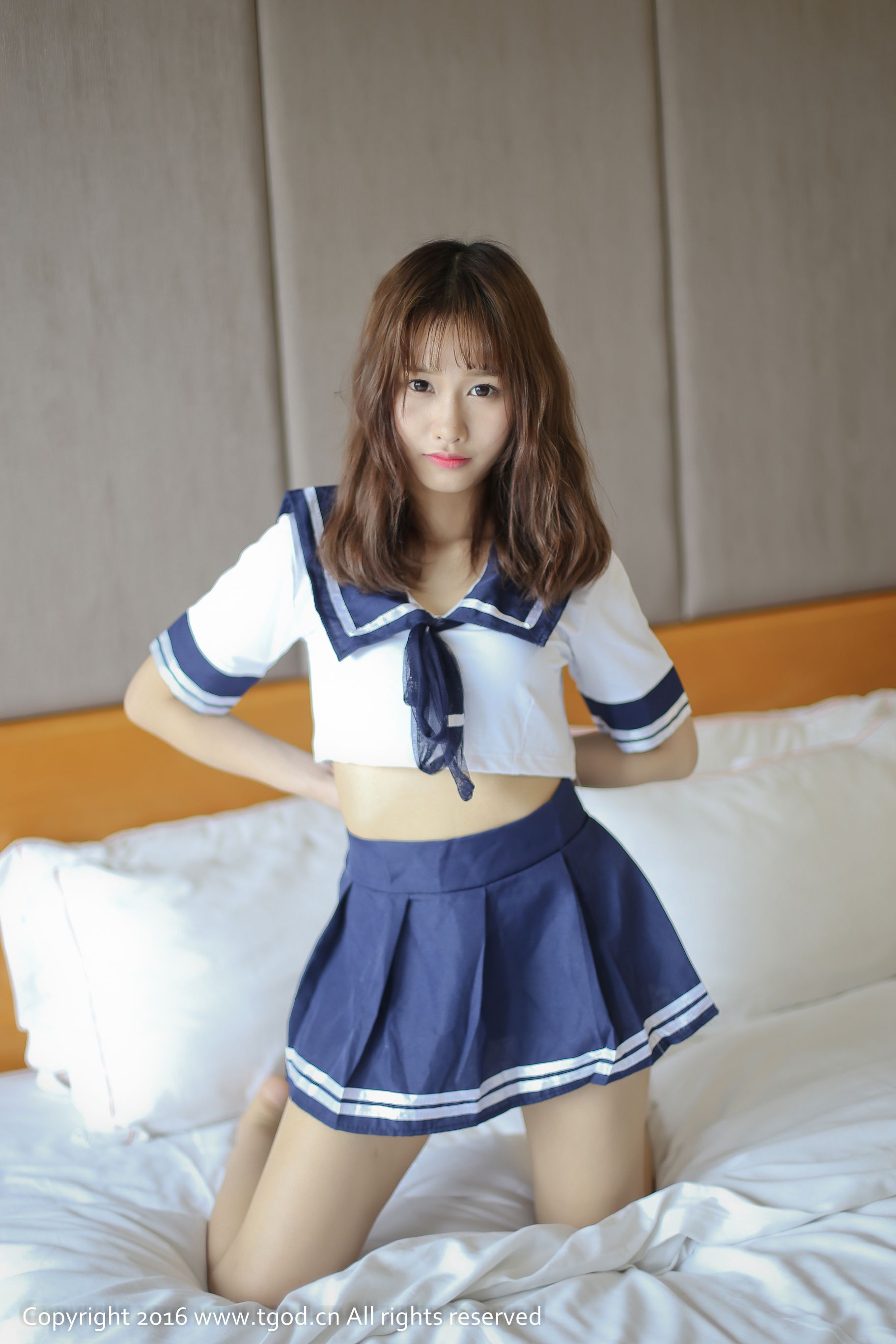 itt尼卡《调皮可耐学生范 制服诱惑》-图7