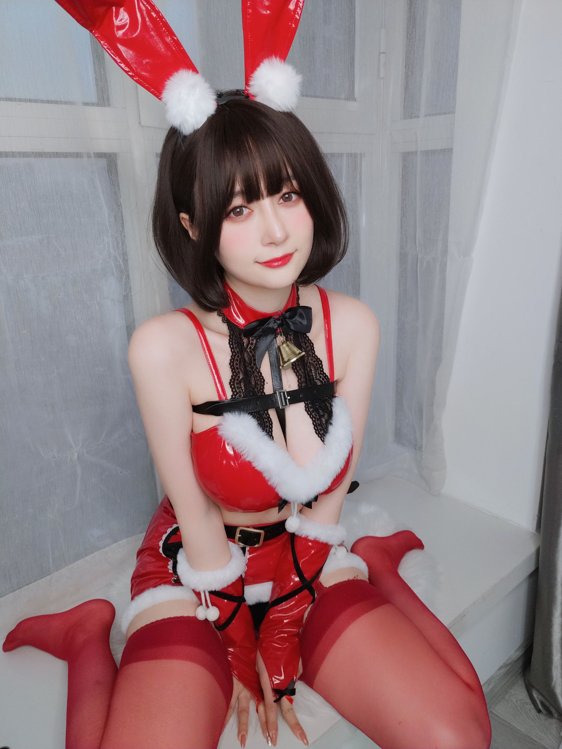 Coser小姐姐白银 - Christmas Bunny-图13