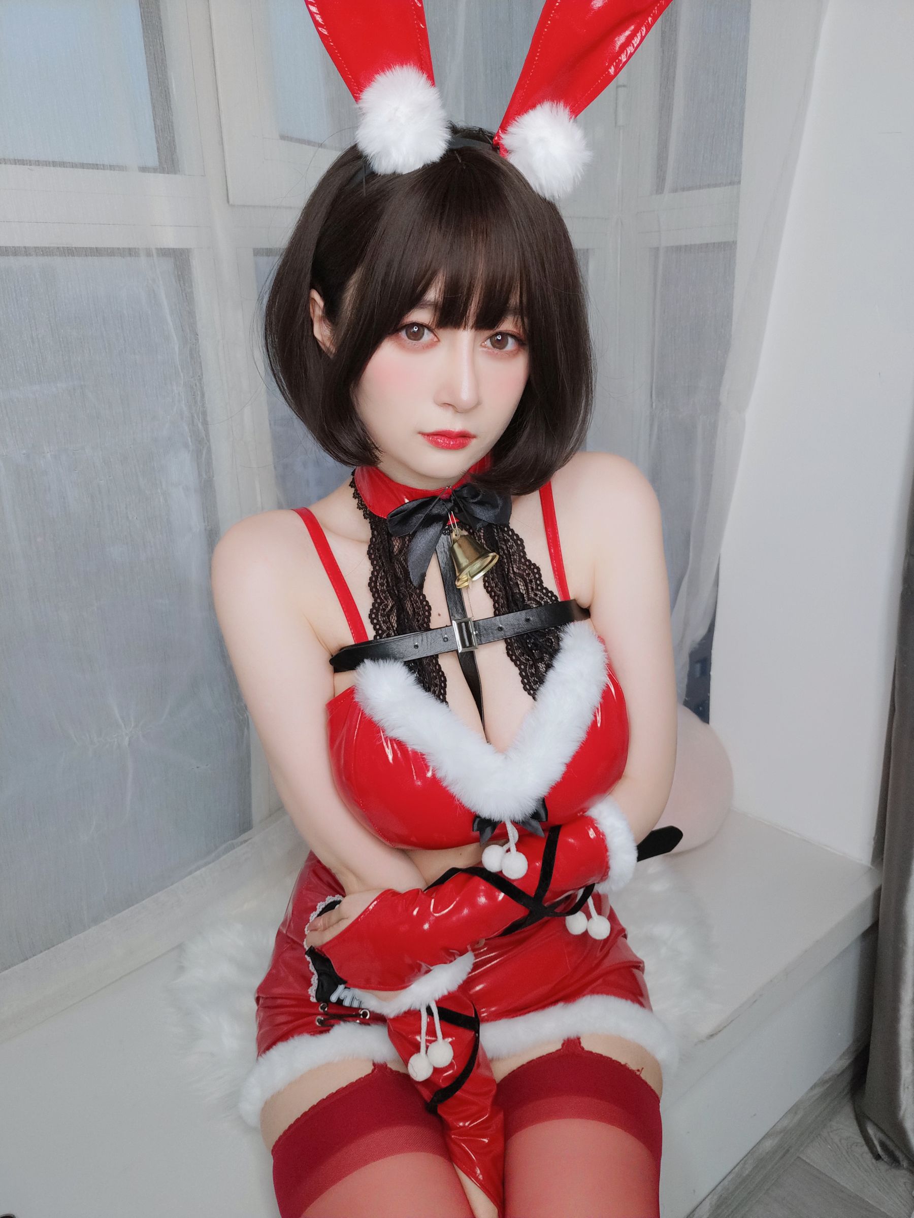 Coser小姐姐白银 - Christmas Bunny-图15