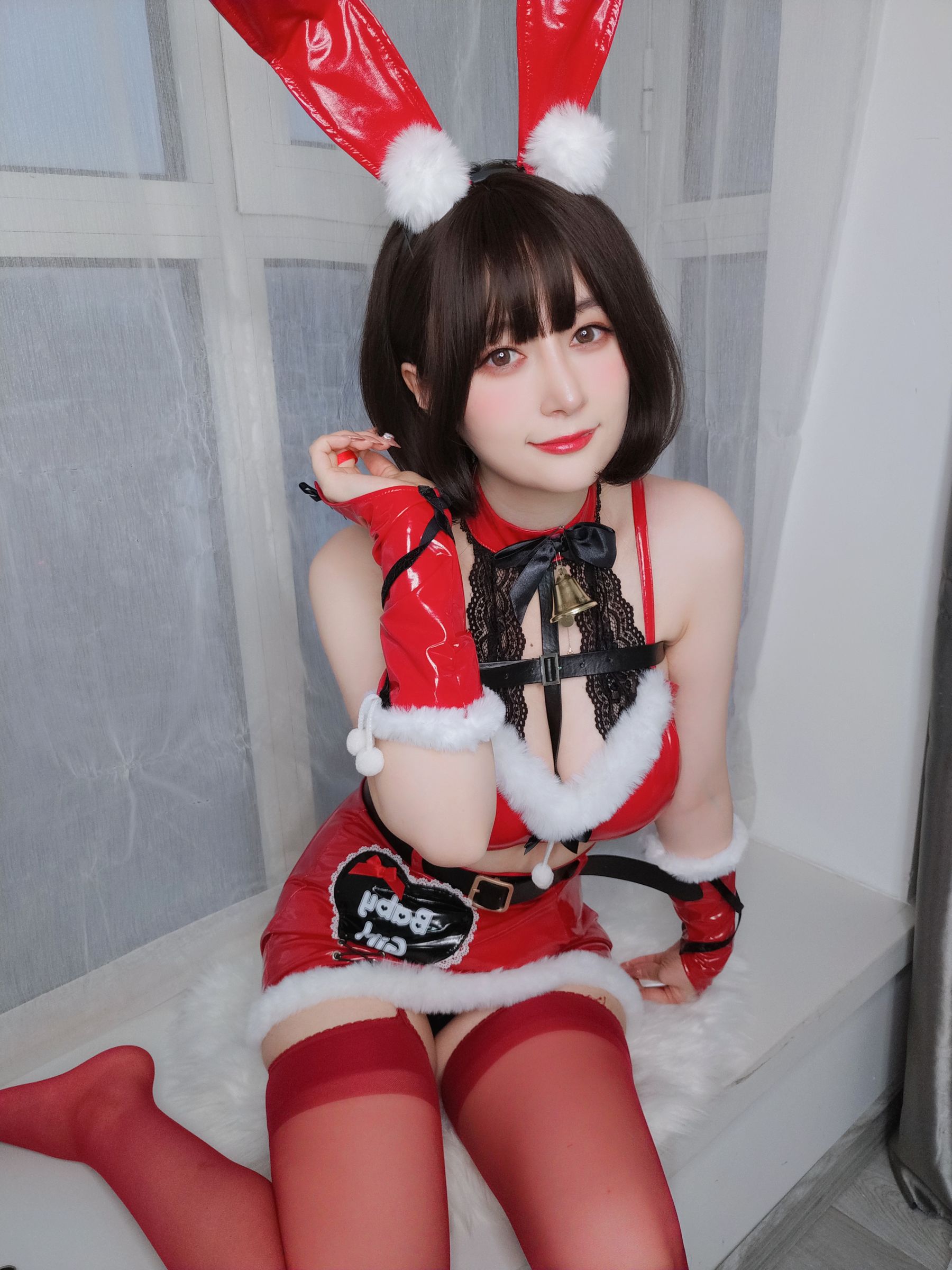 Coser小姐姐白银 - Christmas Bunny-图22