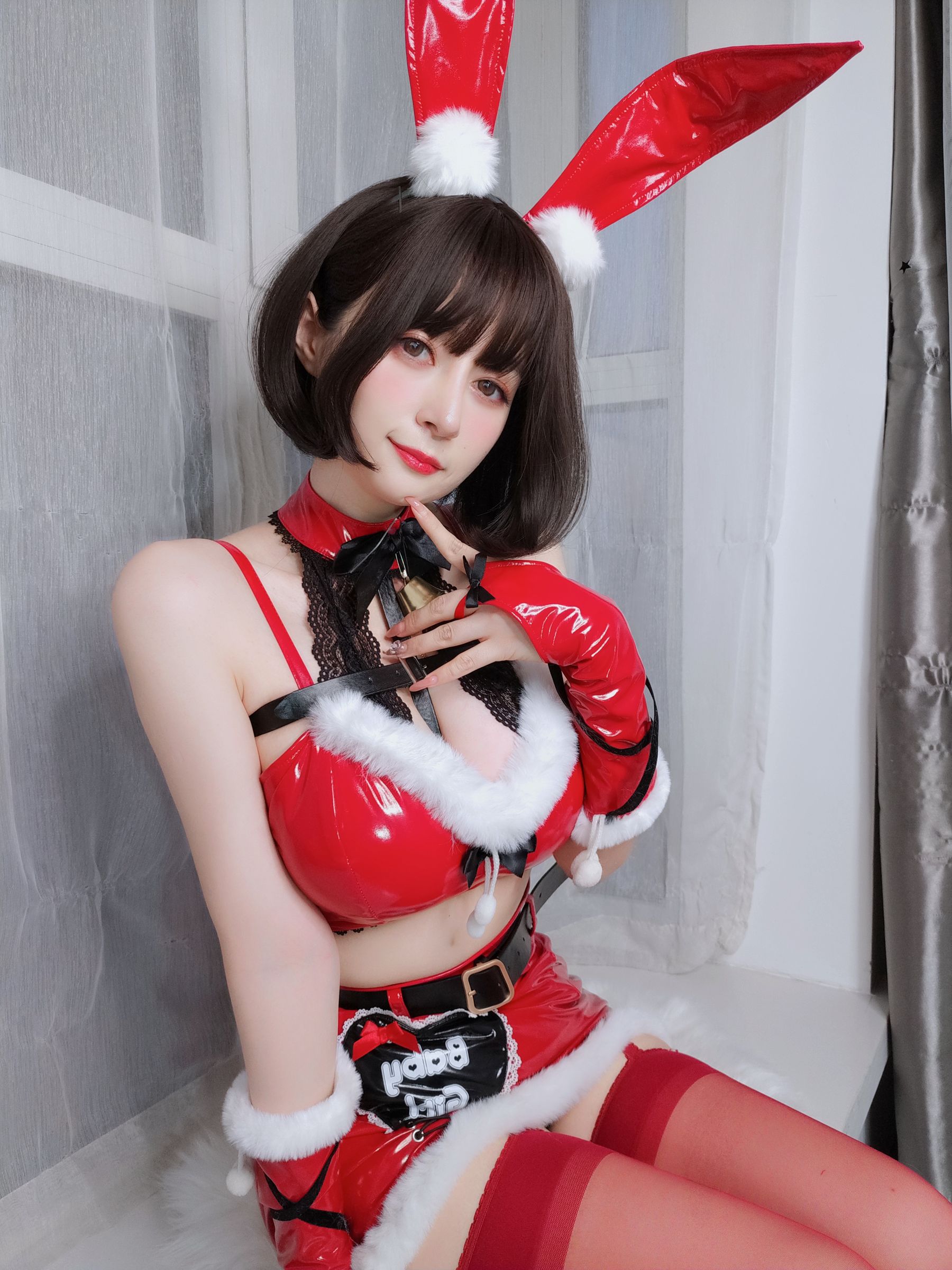 Coser小姐姐白银 - Christmas Bunny-图23