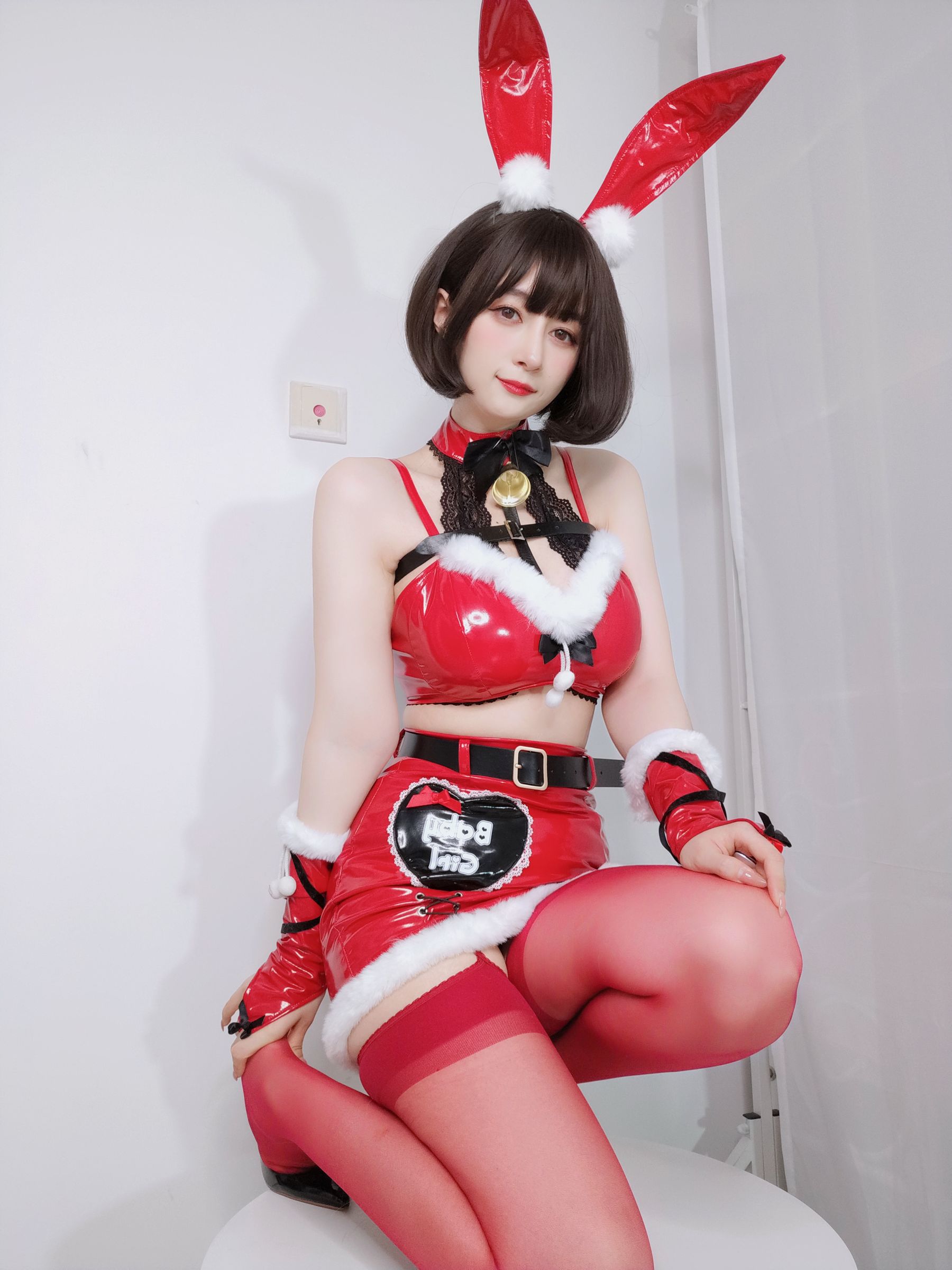 Coser小姐姐白银 - Christmas Bunny-图27