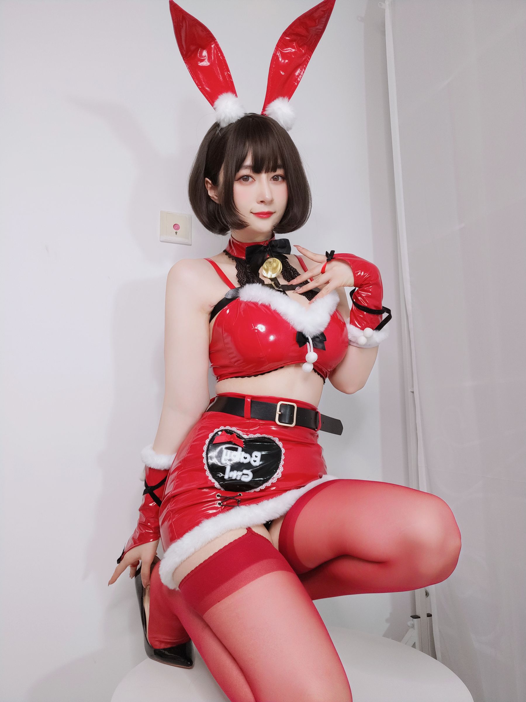 Coser小姐姐白银 - Christmas Bunny-图29