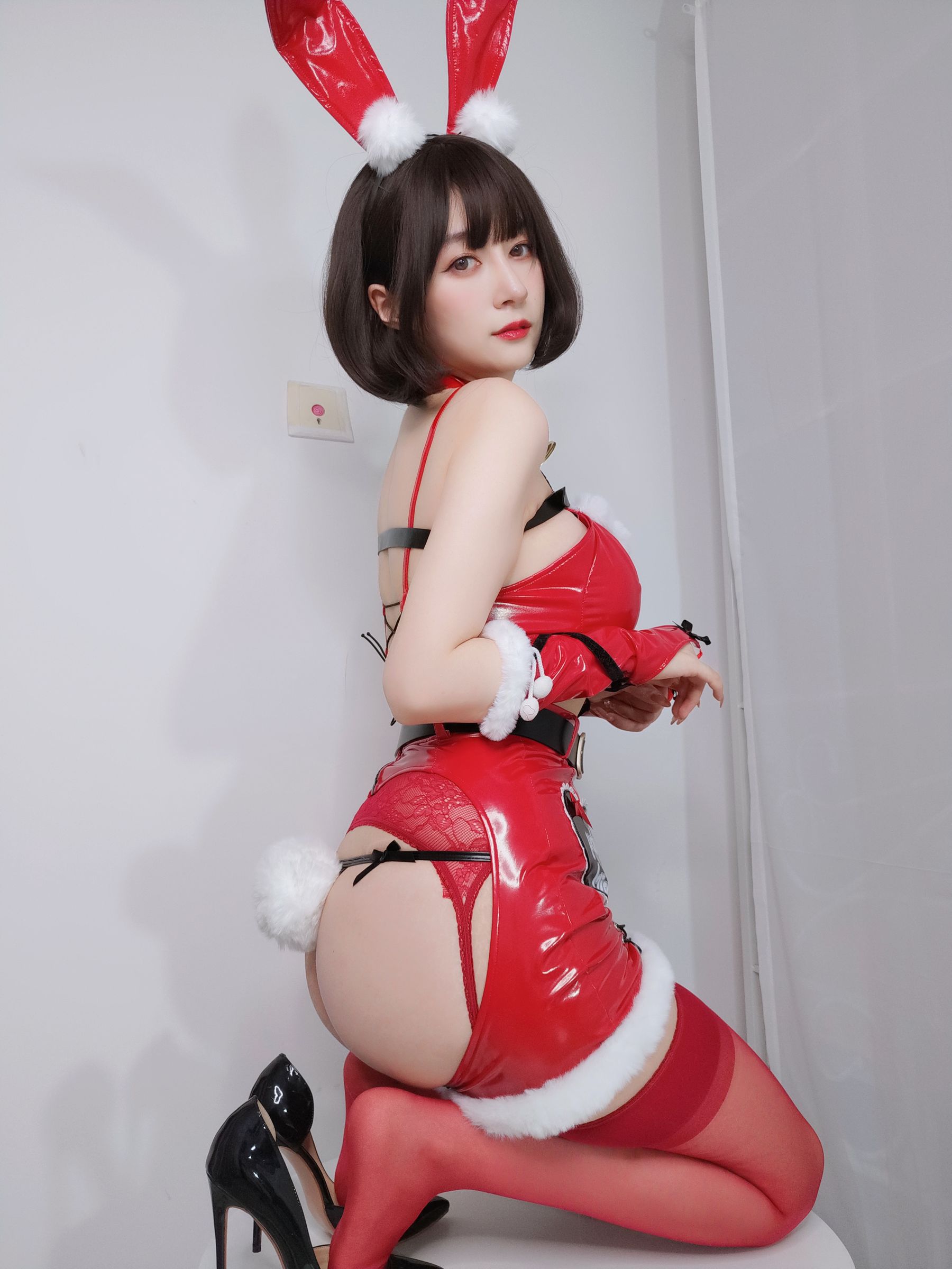 Coser小姐姐白银 - Christmas Bunny-图39