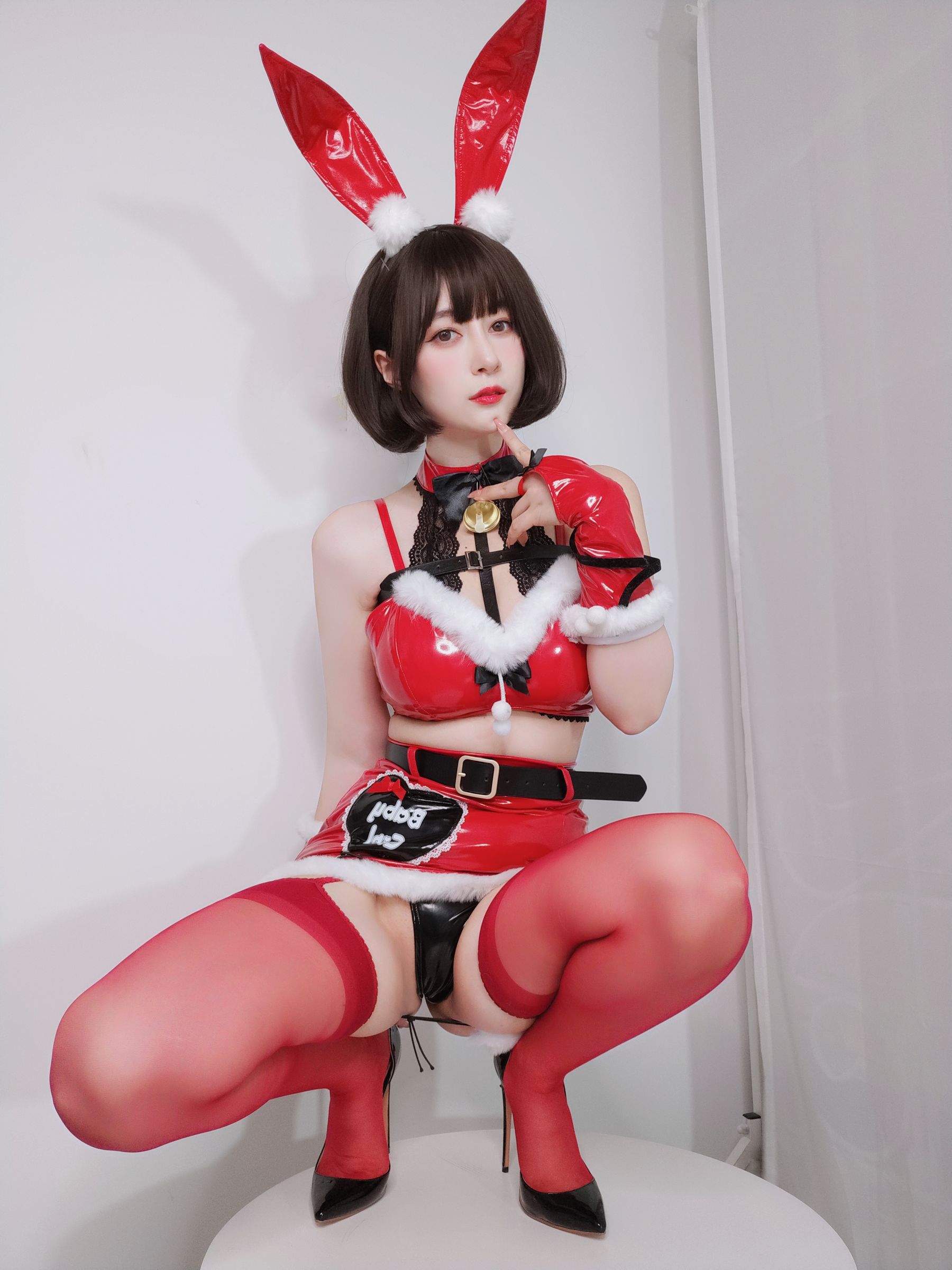 Coser小姐姐白银 - Christmas Bunny-图40