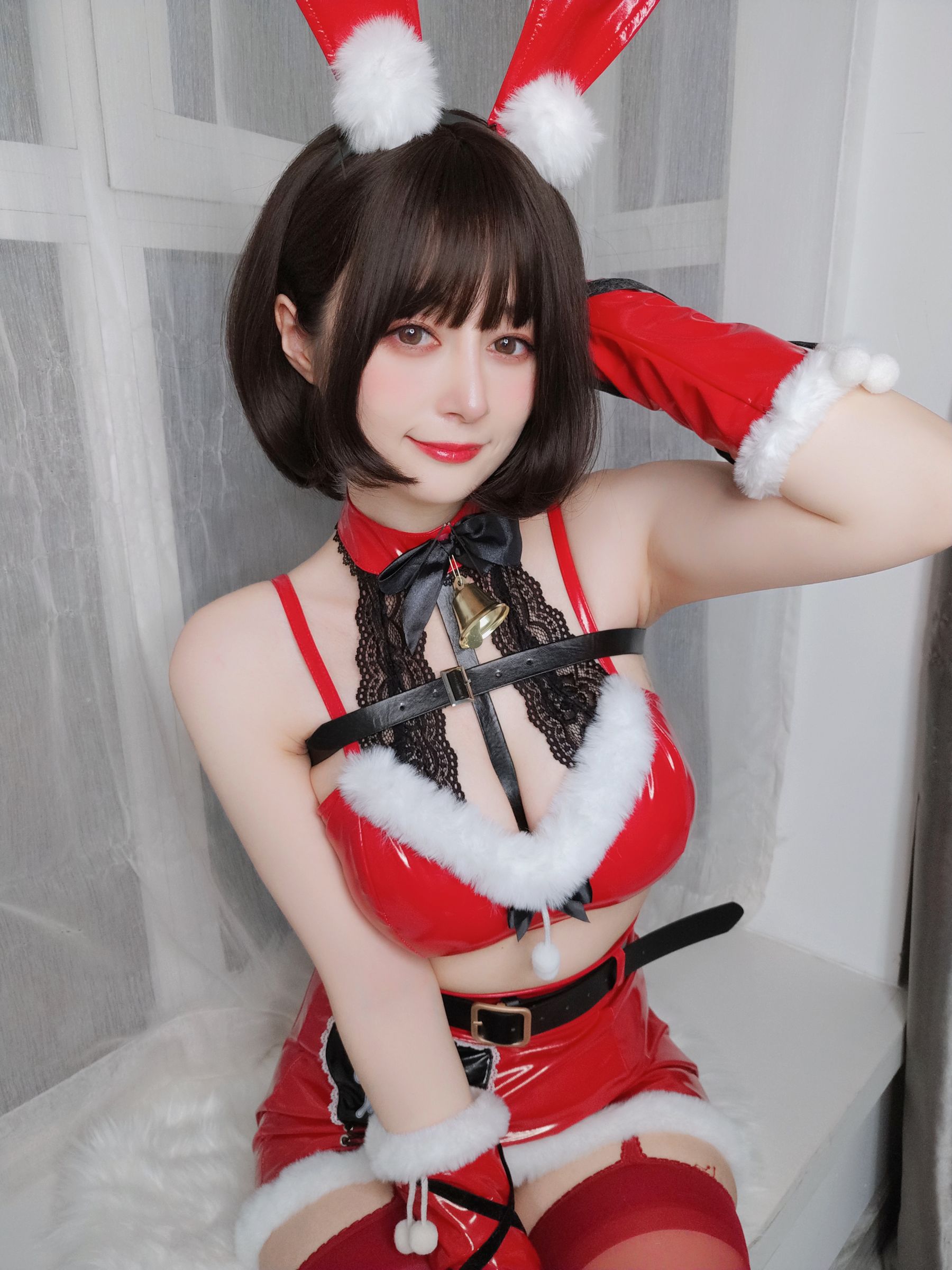 Coser小姐姐白银 - Christmas Bunny-图4